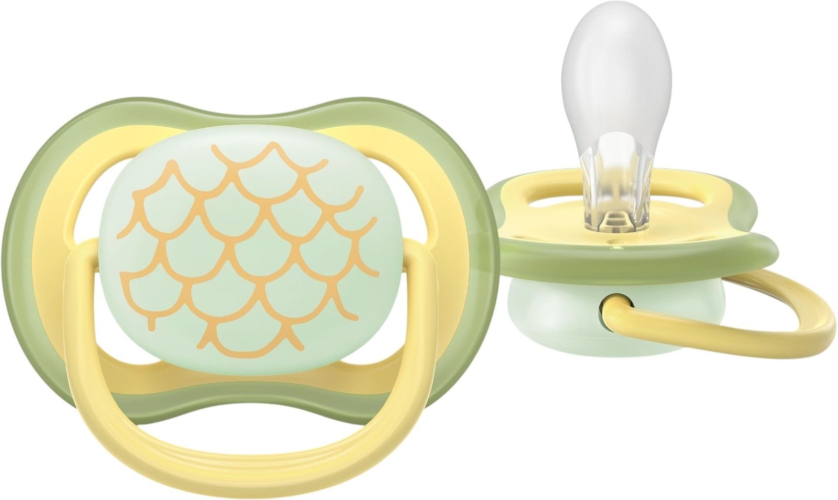 Пустушка Philips Avent Ultra Air Нічна, 0-6 міс., 2 шт., унісекс (SCF376/27)фото3