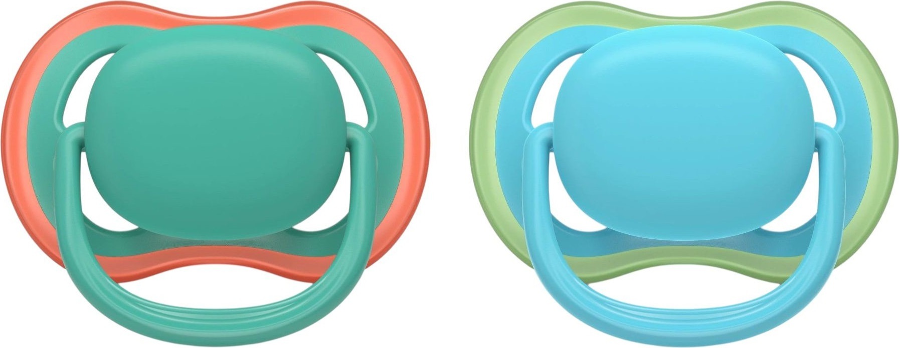 Пустушка Philips Avent Ultra Air, 6-18 міс., 2 шт, для хлопчиків (SCF087/10)фото2