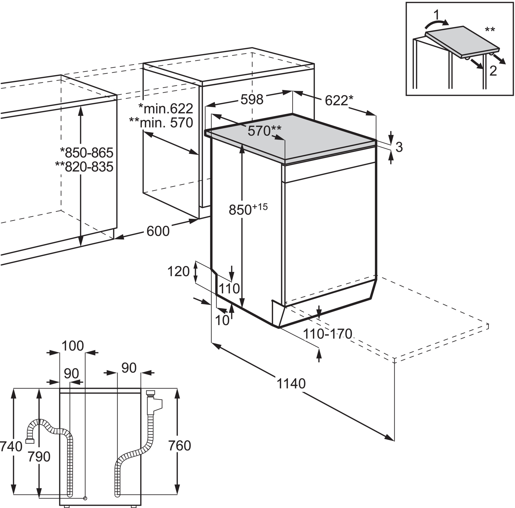 Посудомийна машина Electrolux ESA47210SXфото2