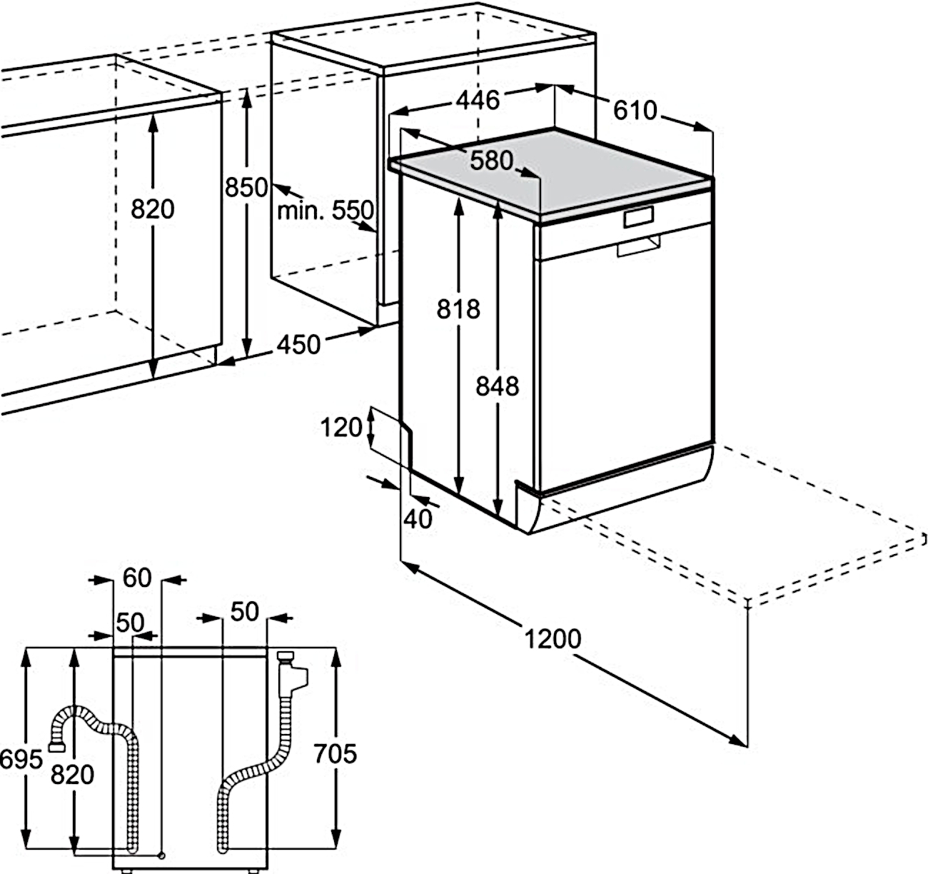 Посудомийна машина Electrolux ESS64321SXфото