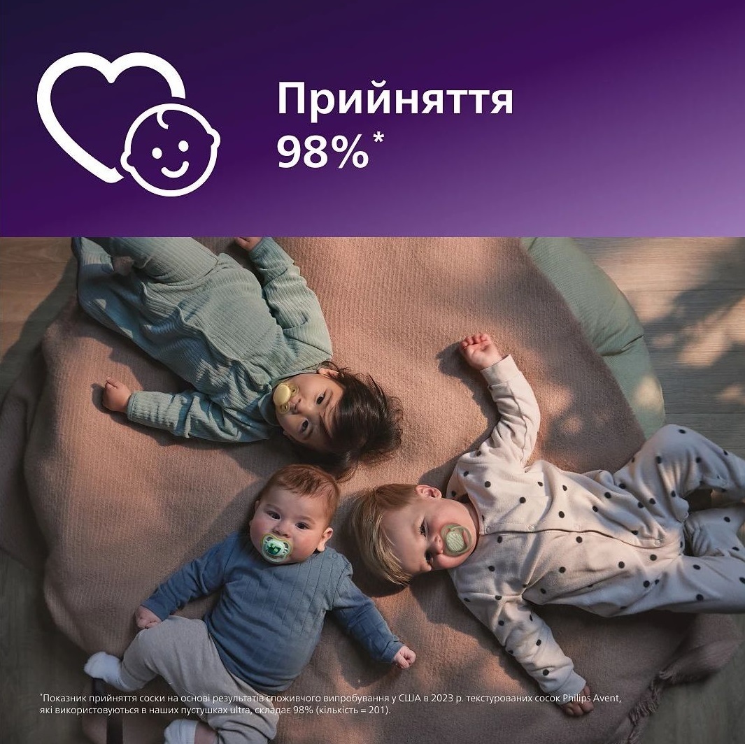 Пустушка Philips Avent Ultra Air, 0-6 міс., 2 шт, для хлопчиків (SCF087/01)фото7