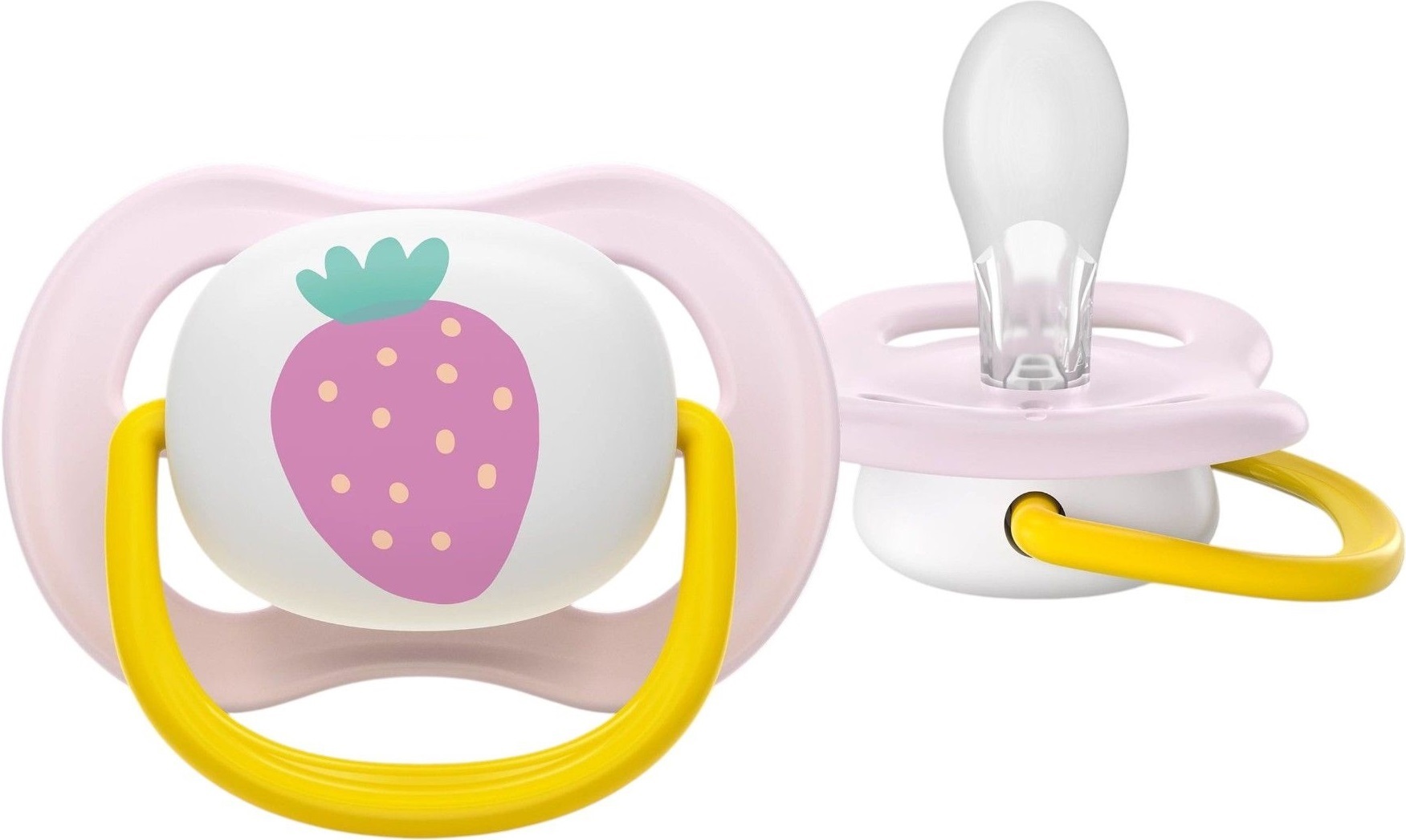 Пустушка Philips Avent Ultra Air, 0-6 міс., 2 шт., для дівчаток (SCF080/24)фото4