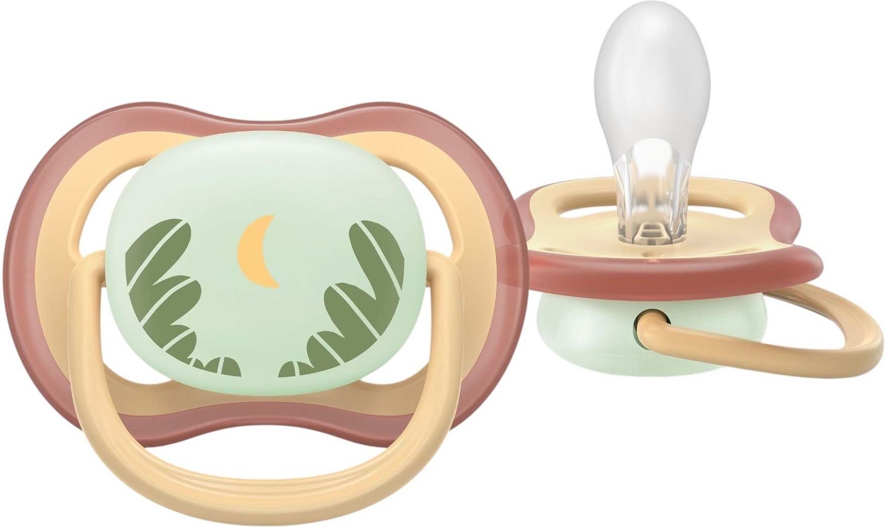 Пустышка Philips Avent Ultra Air, 0-6 мес., 2 шт, унисекс. (SCF087/09) фото 4