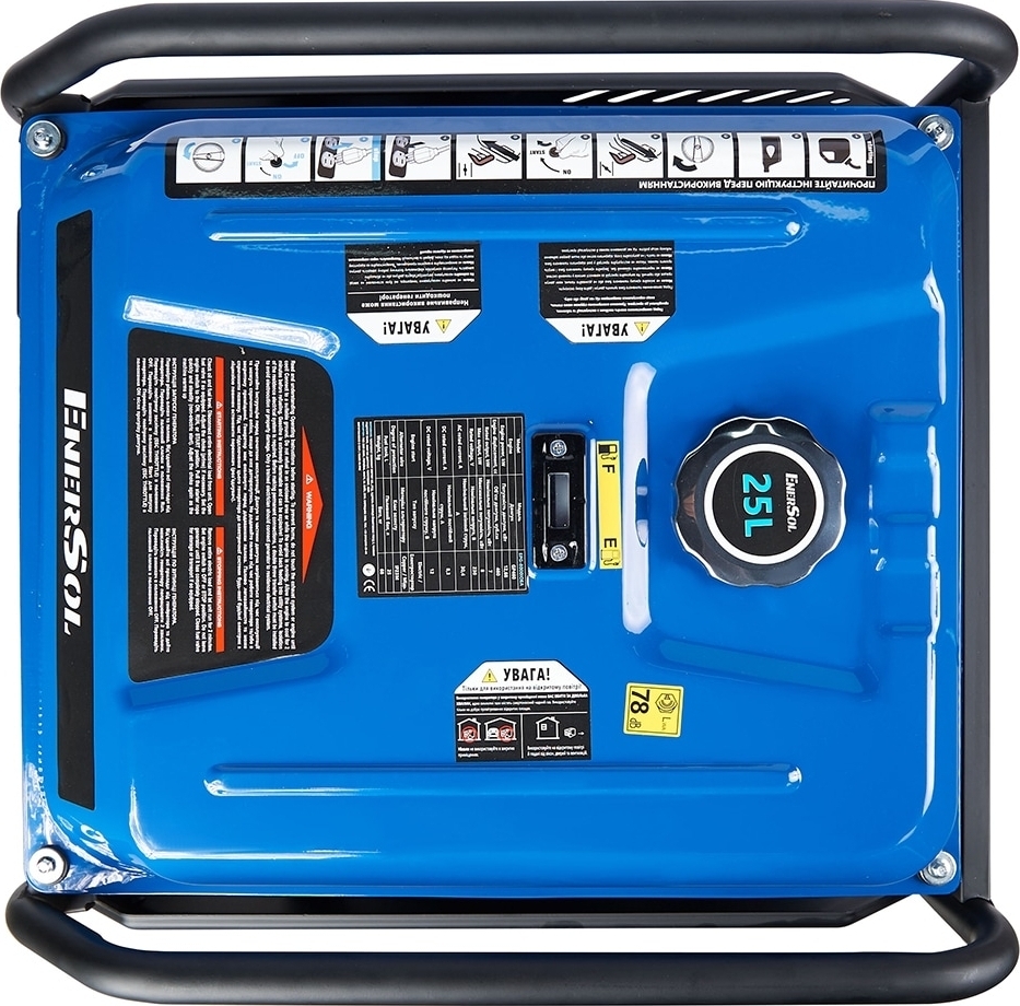 Генератор інверторний бензиновий EnerSol EPG-8000IOEA 230В 7/8кВт (EPG-8000IOEA)фото8