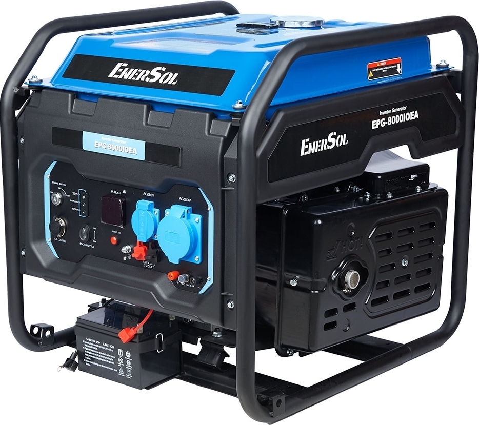Генератор інверторний бензиновий EnerSol EPG-8000IOEA 230В 7/8кВт (EPG-8000IOEA)фото3