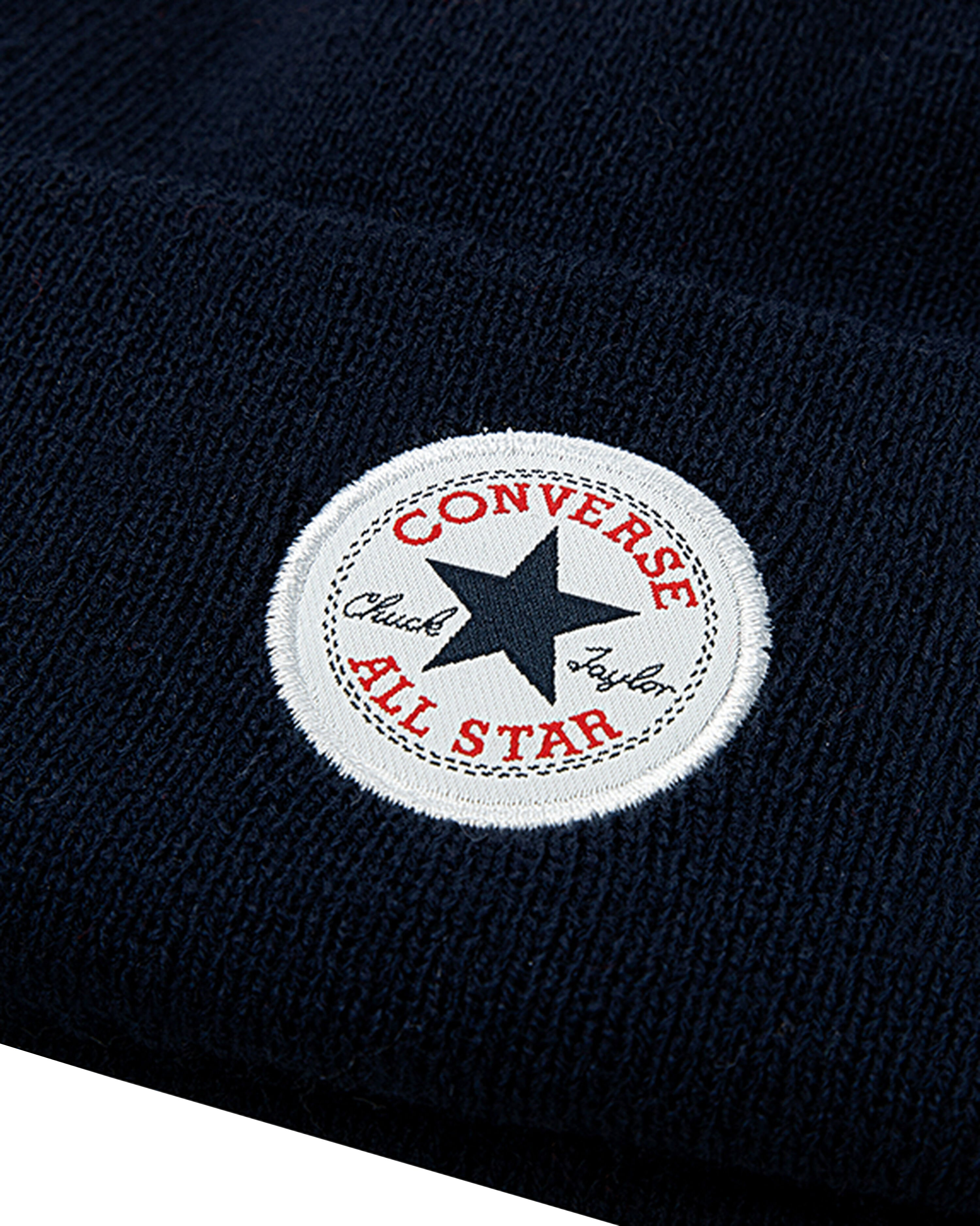 Шапка Converse Day 1 Chuck Patch Icon Beanie MA5714-695 темно-синяя фото 3