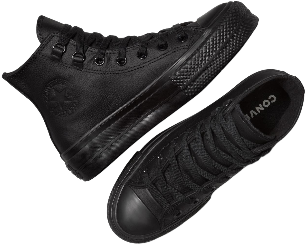 Кеди жіночі Converse Ctas Lift Hi A12969C 37.5 ( 7 US) чорніфото4
