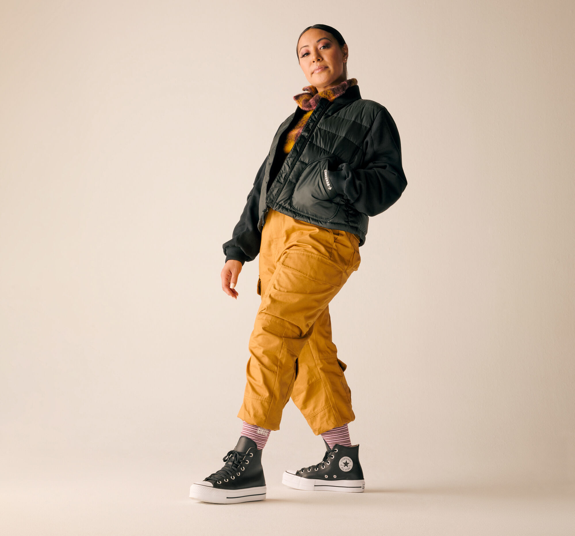 Кеды женские Converse Ctas Lift Hi 561675C 37.5 ( 7 US) черные фото 10