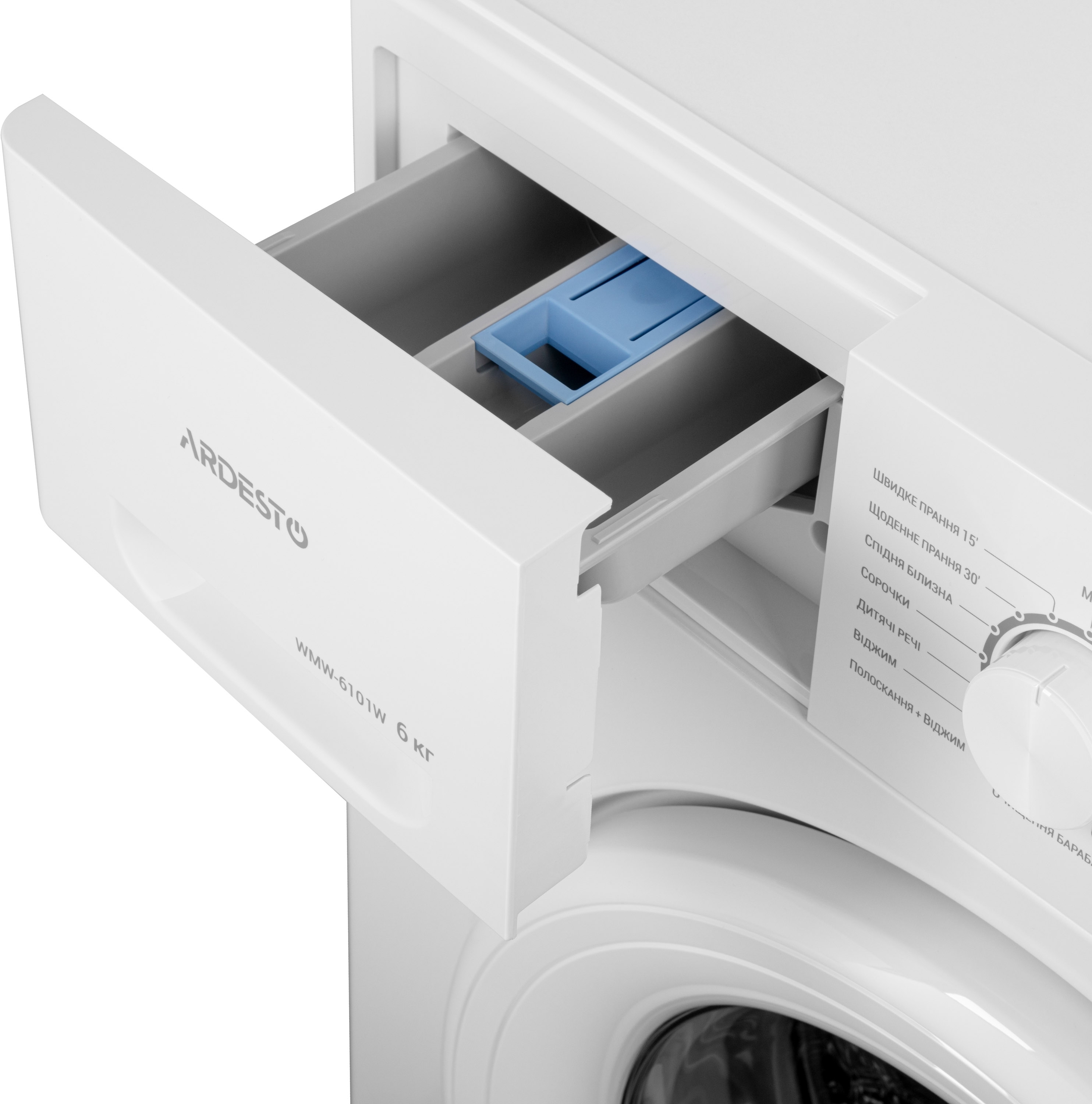 Пральна машина ARDESTO WMW-6101W Whiteфото4
