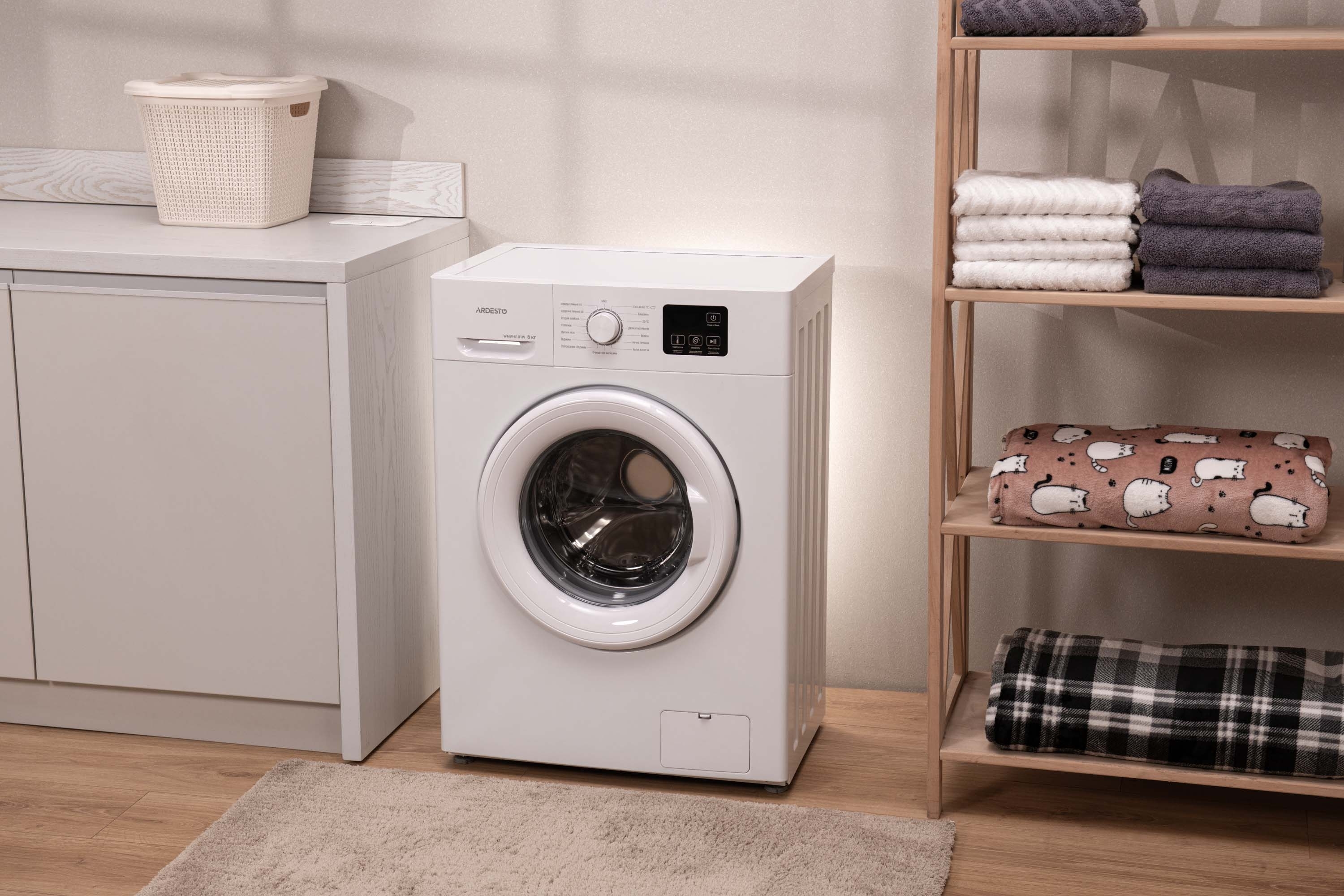 Пральна машина ARDESTO WMW-6101W Whiteфото9