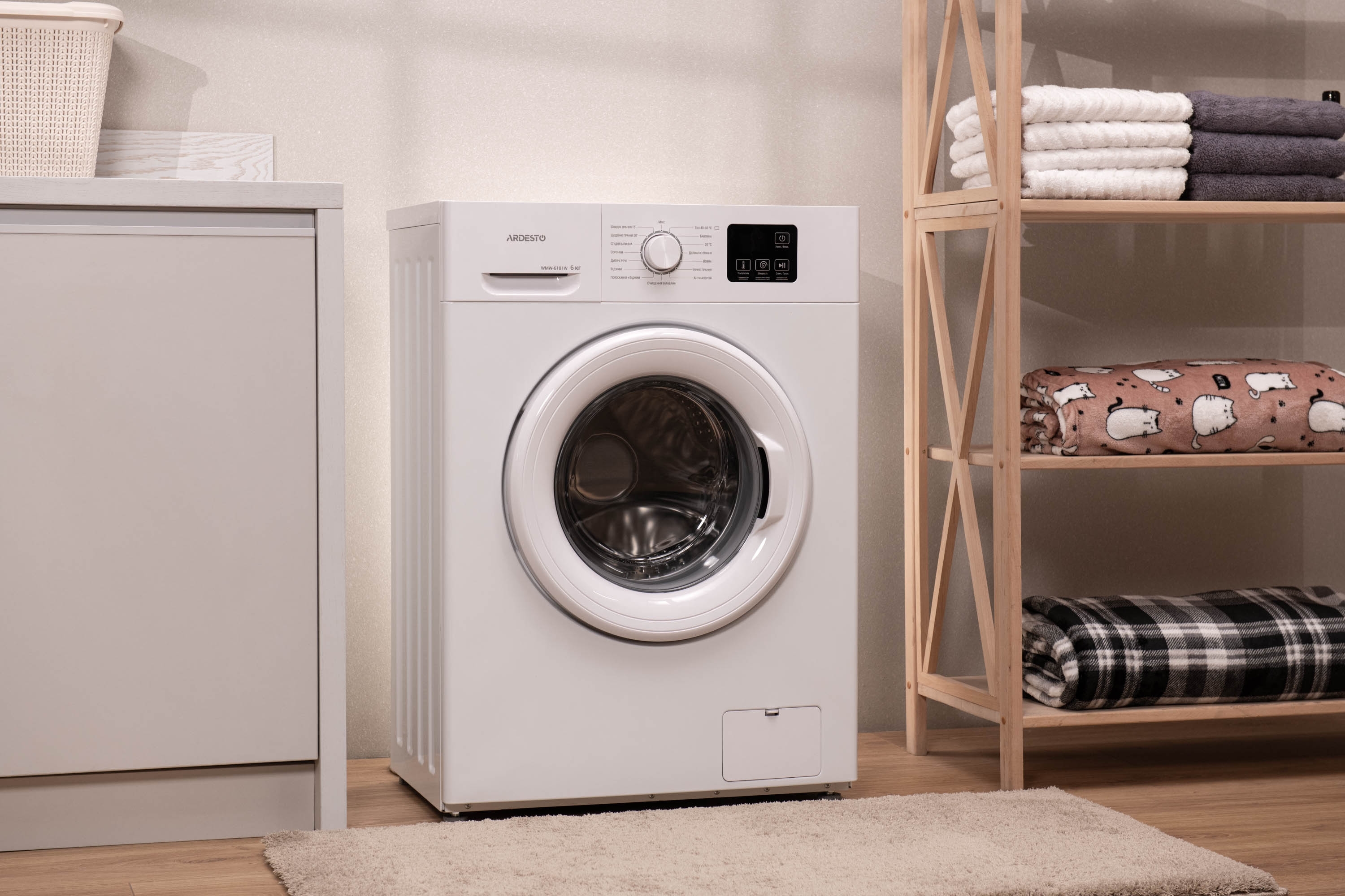 Пральна машина ARDESTO WMW-6101W Whiteфото11