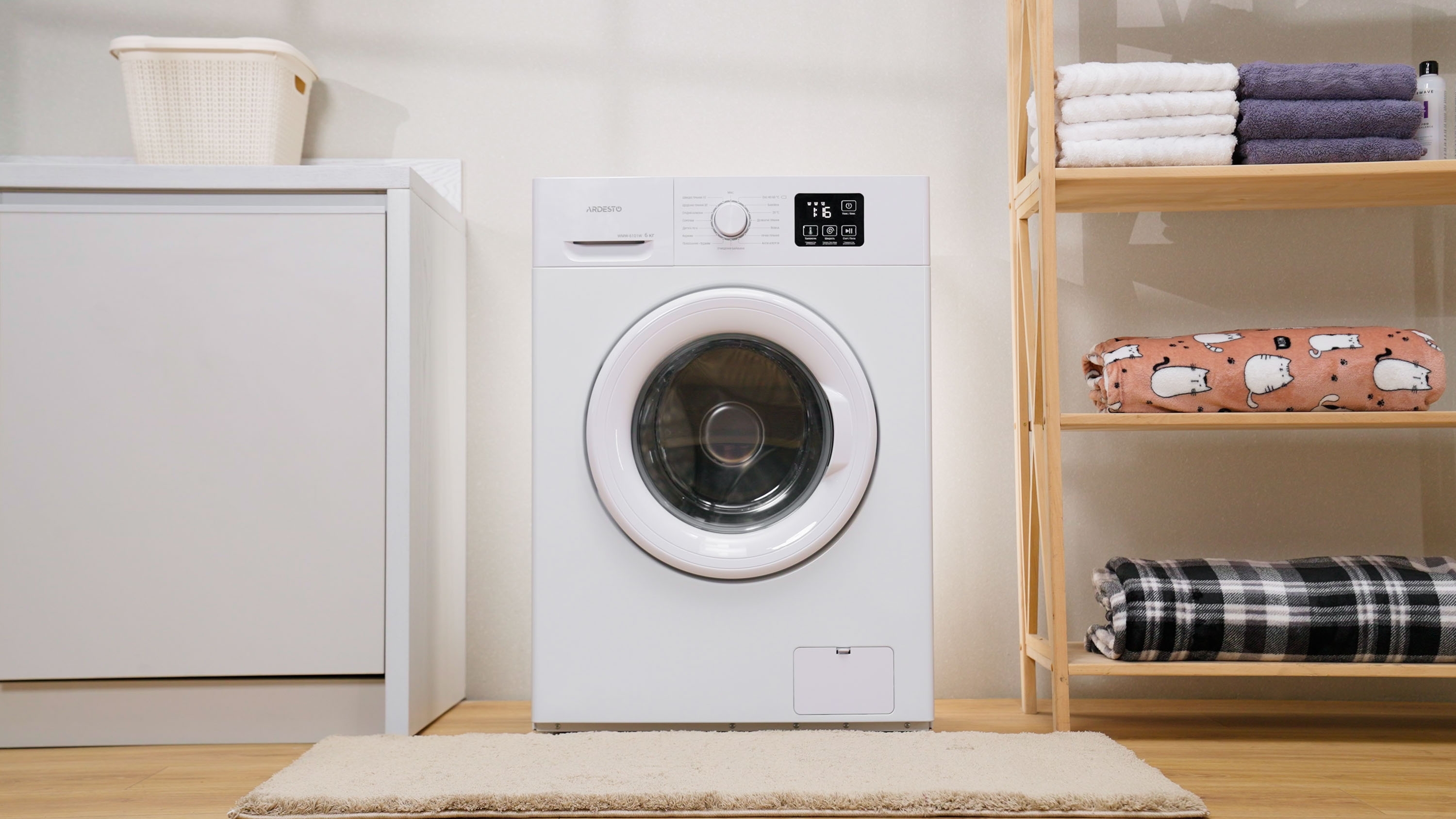 Пральна машина ARDESTO WMW-6101W Whiteфото13