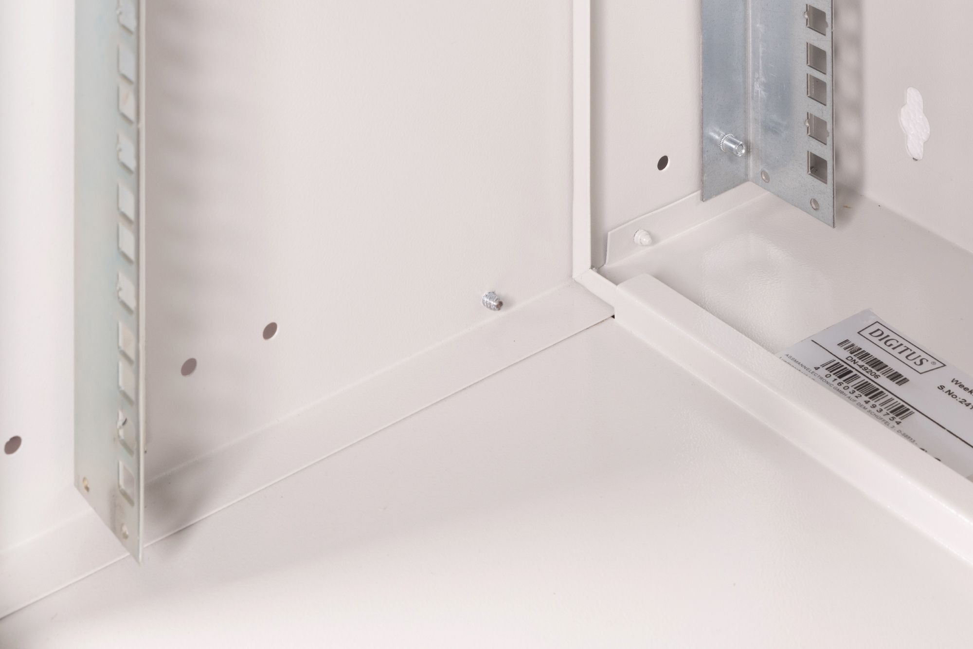 Шкаф DIGITUS 19", 12U, SOHO PRO, стеклянная дверь, 540x400 мм, 60кг, серый (DN-49206) фото 9