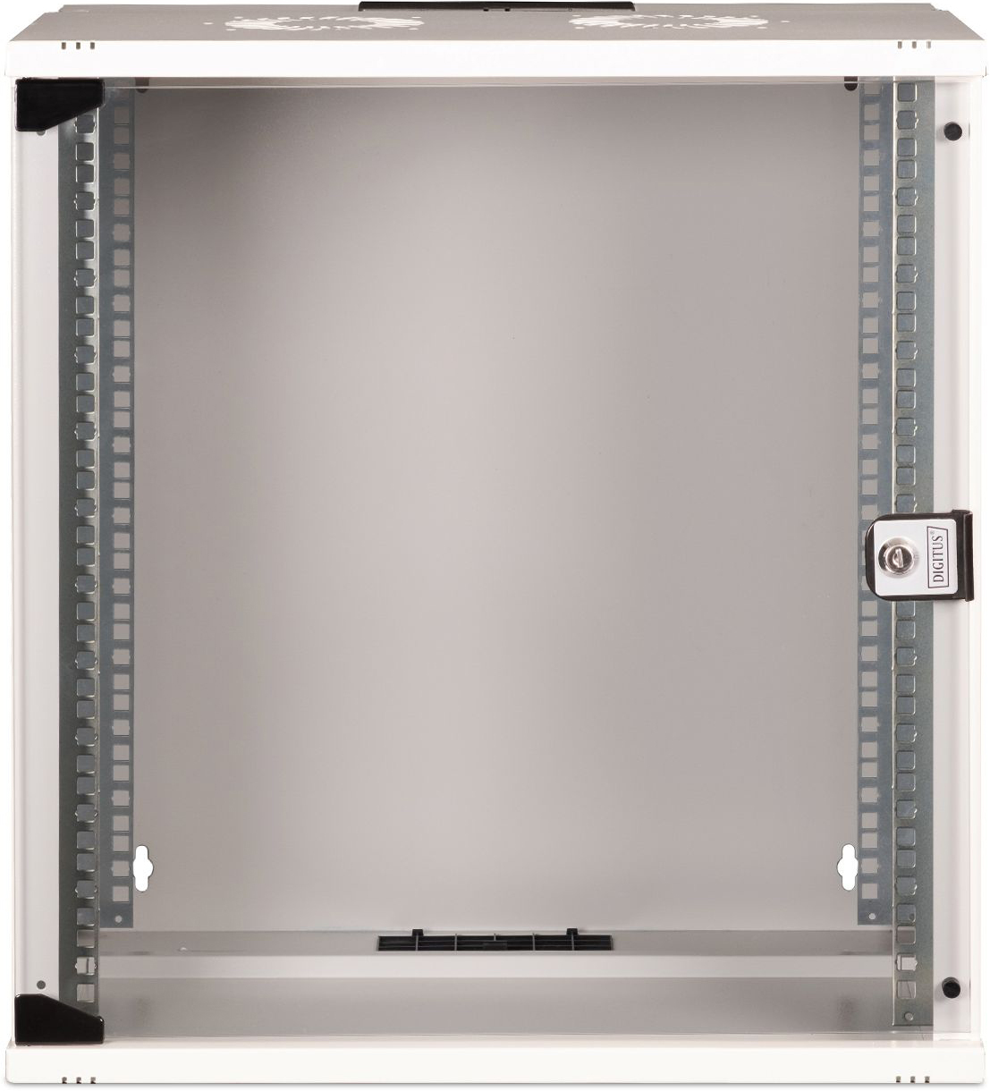 Шкаф DIGITUS 19", 12U, SOHO PRO, стеклянная дверь, 540x400 мм, 60кг, серый (DN-49206) фото 2