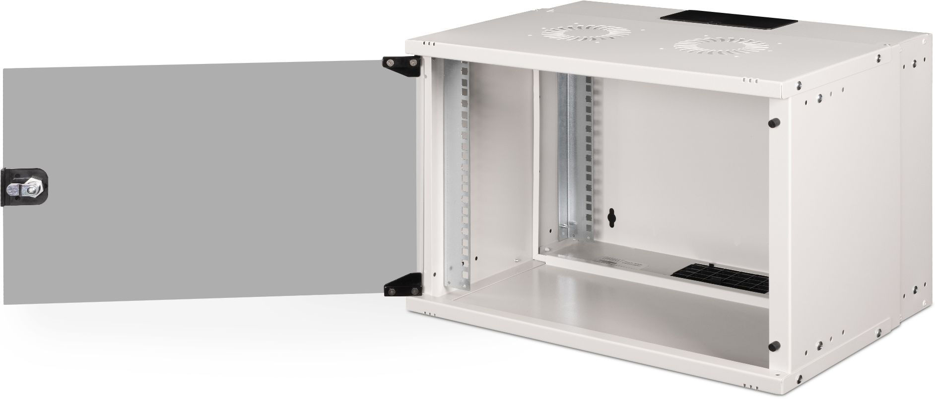 Шкаф DIGITUS 19", 7U, SOHO PRO, стеклянная дверь, 540x400 мм, 60кг, серый (DN-49202) фото 4