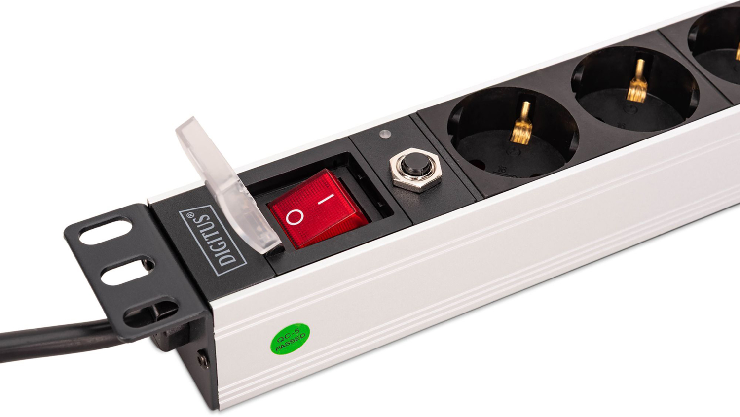 Устройство распределения электропитания DIGITUS 1U, 8xSchuko, 16A, 250V (DN-95436) фото