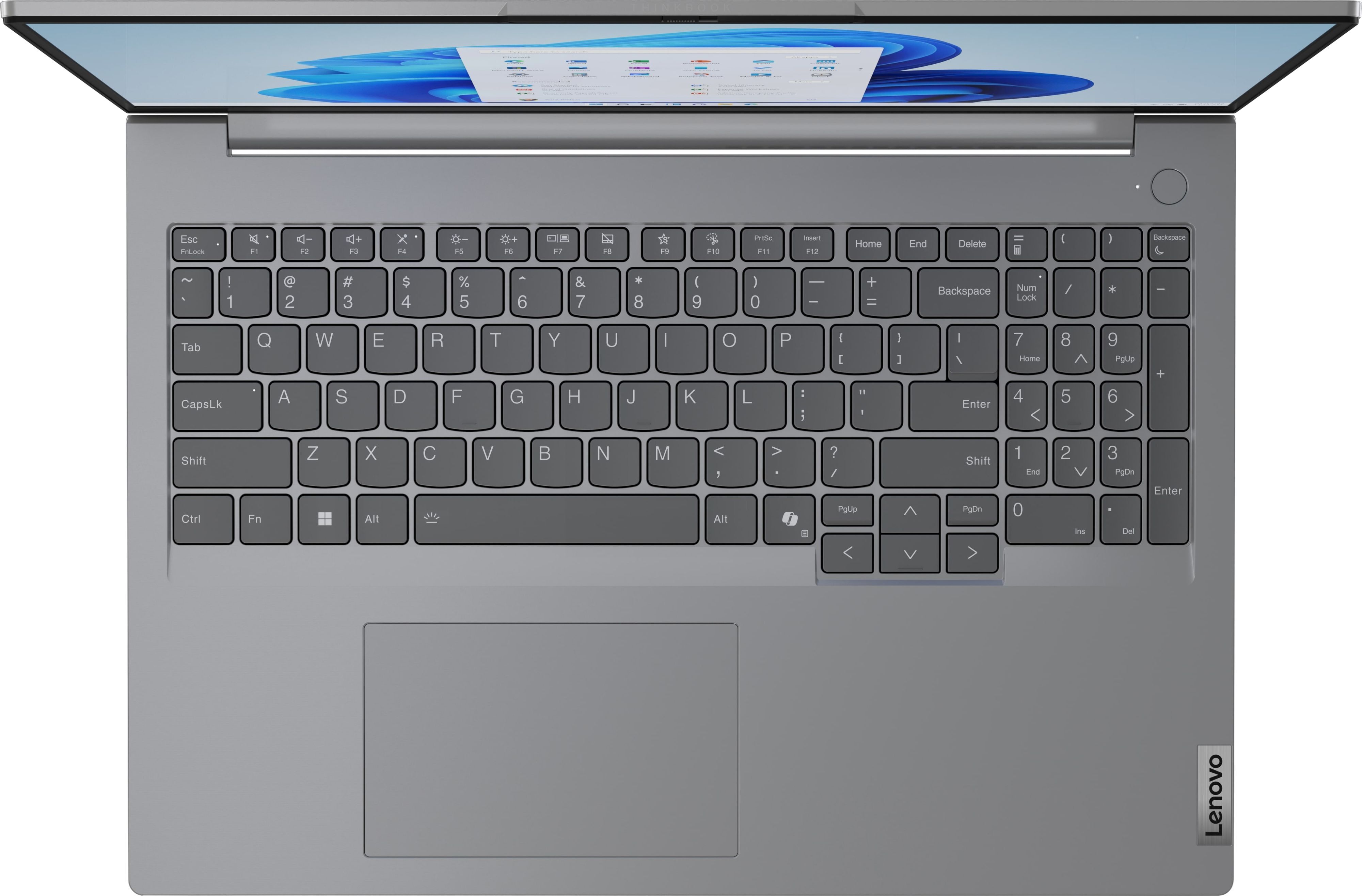 Ноутбук LENOVO ThinkBook 16 G7 ARP Arctic Grey (21MWA08PRA)фото4