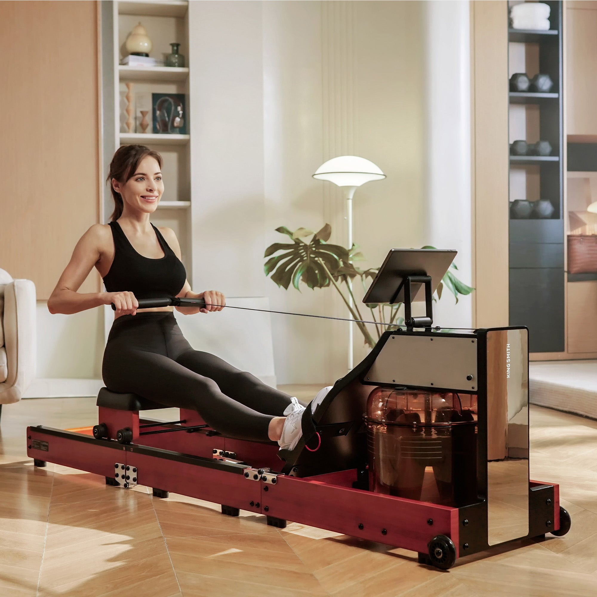 Гребний тренажер KingSmith WM10 RMWM10F (WM10_RED_OAK)фото25