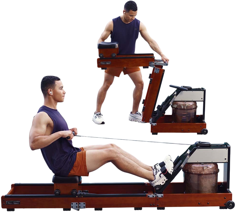 Гребний тренажер KingSmith WM10 RMWM10F (WM10_RED_OAK)фото22