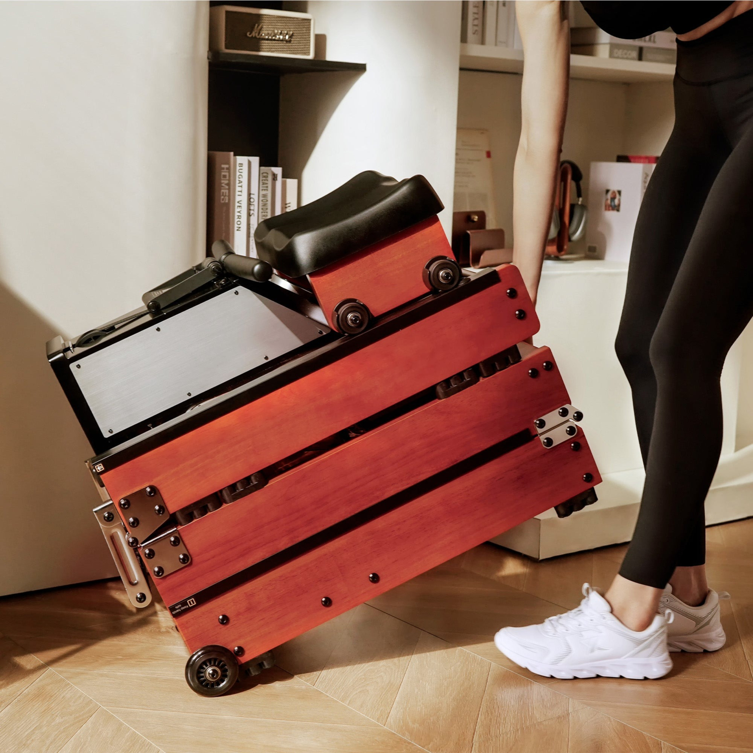 Гребний тренажер KingSmith WM10 RMWM10F (WM10_RED_OAK)фото