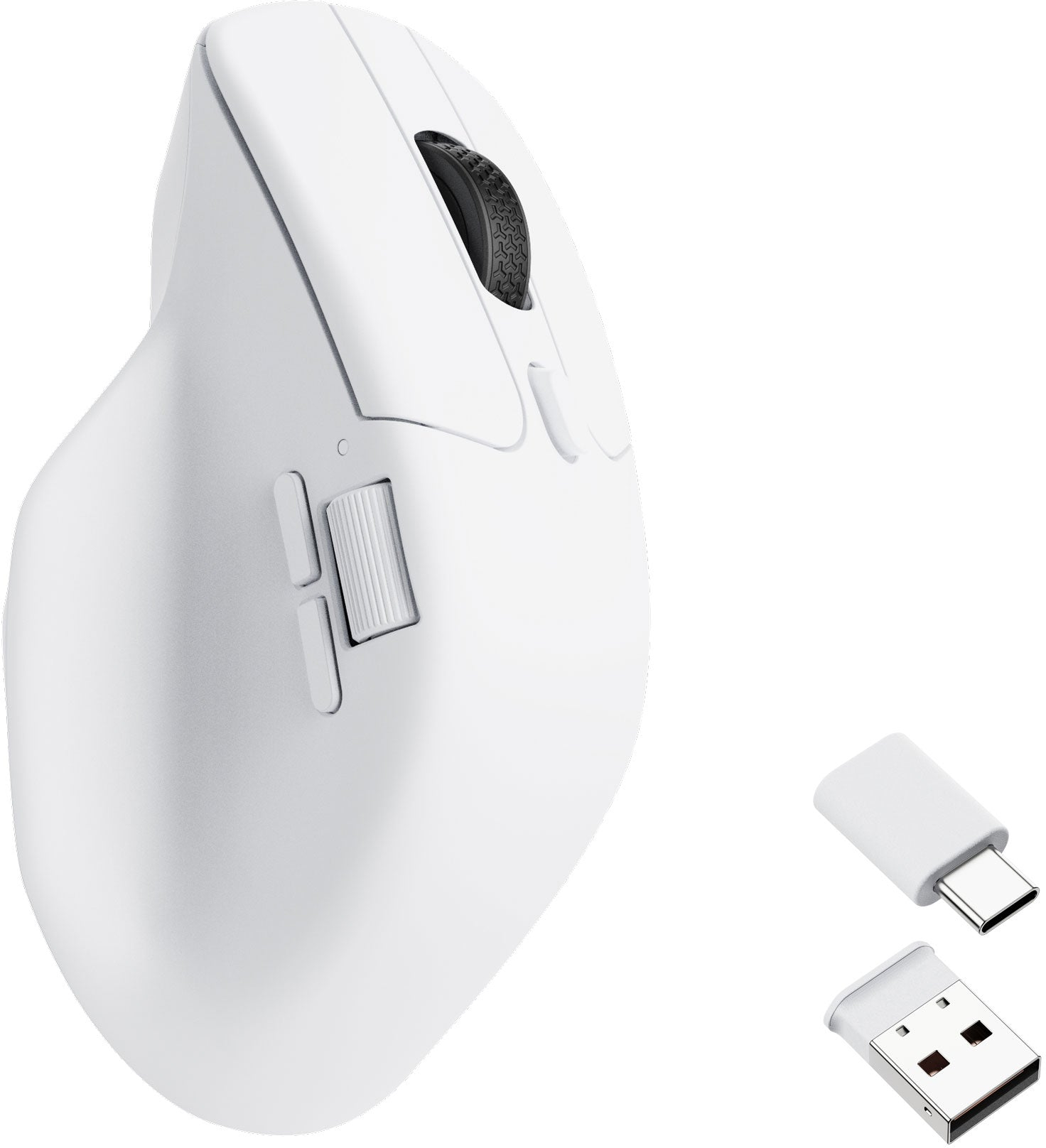 Мышь Keychron M6 BT/WL/USB-A/USB-C White (M6-A3) фото 2