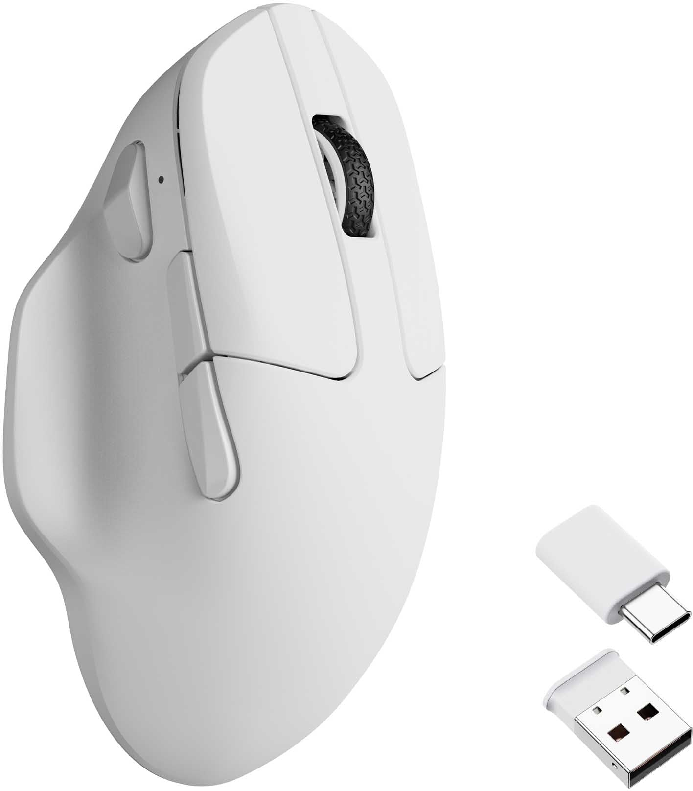 Мышь Keychron M7 BT/WL/USB-A/USB-C White (M7-A3) фото 2