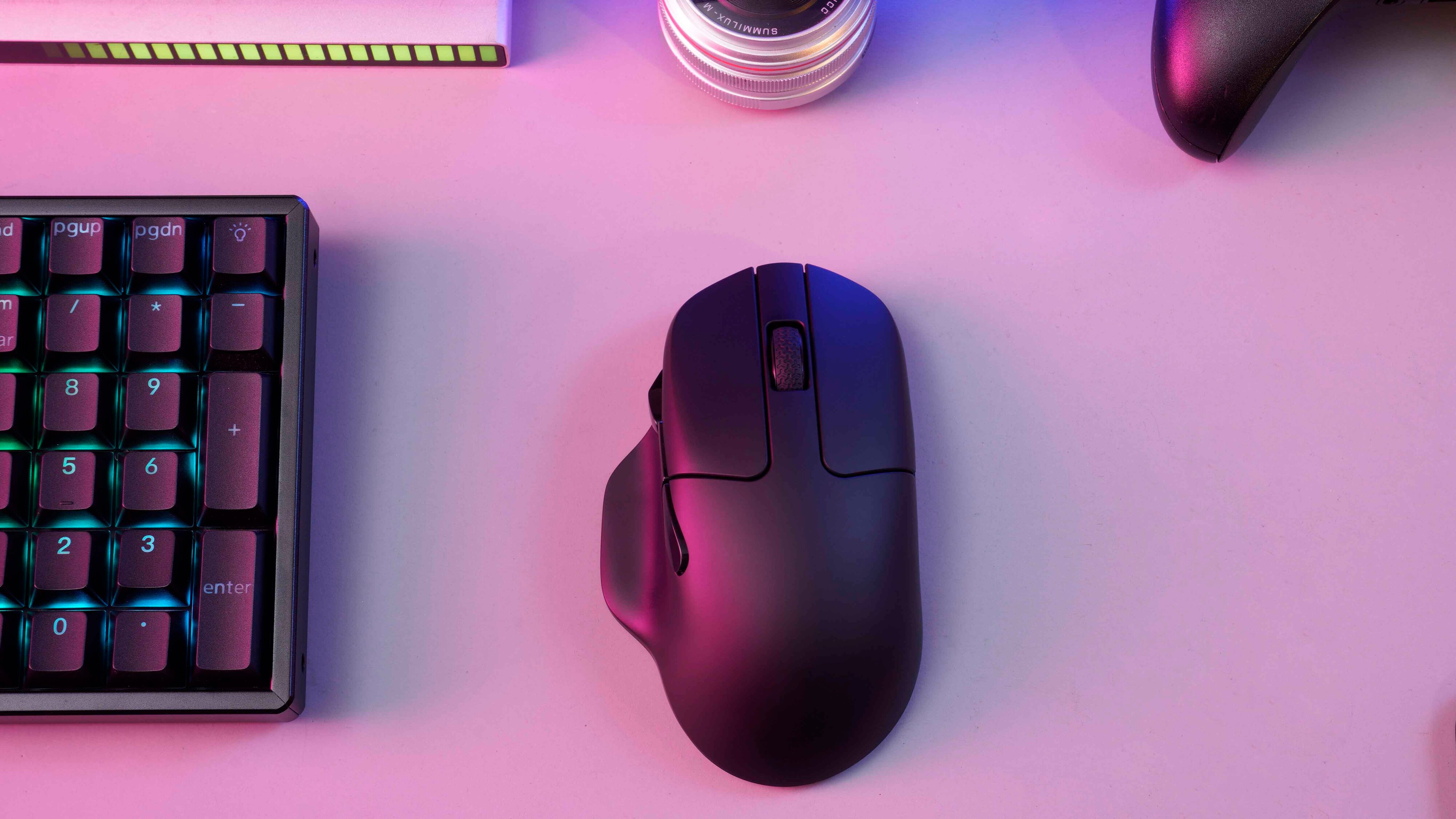 Мышь Keychron M7 BT/WL/USB-A/USB-C Black (M7-A1) фото 3