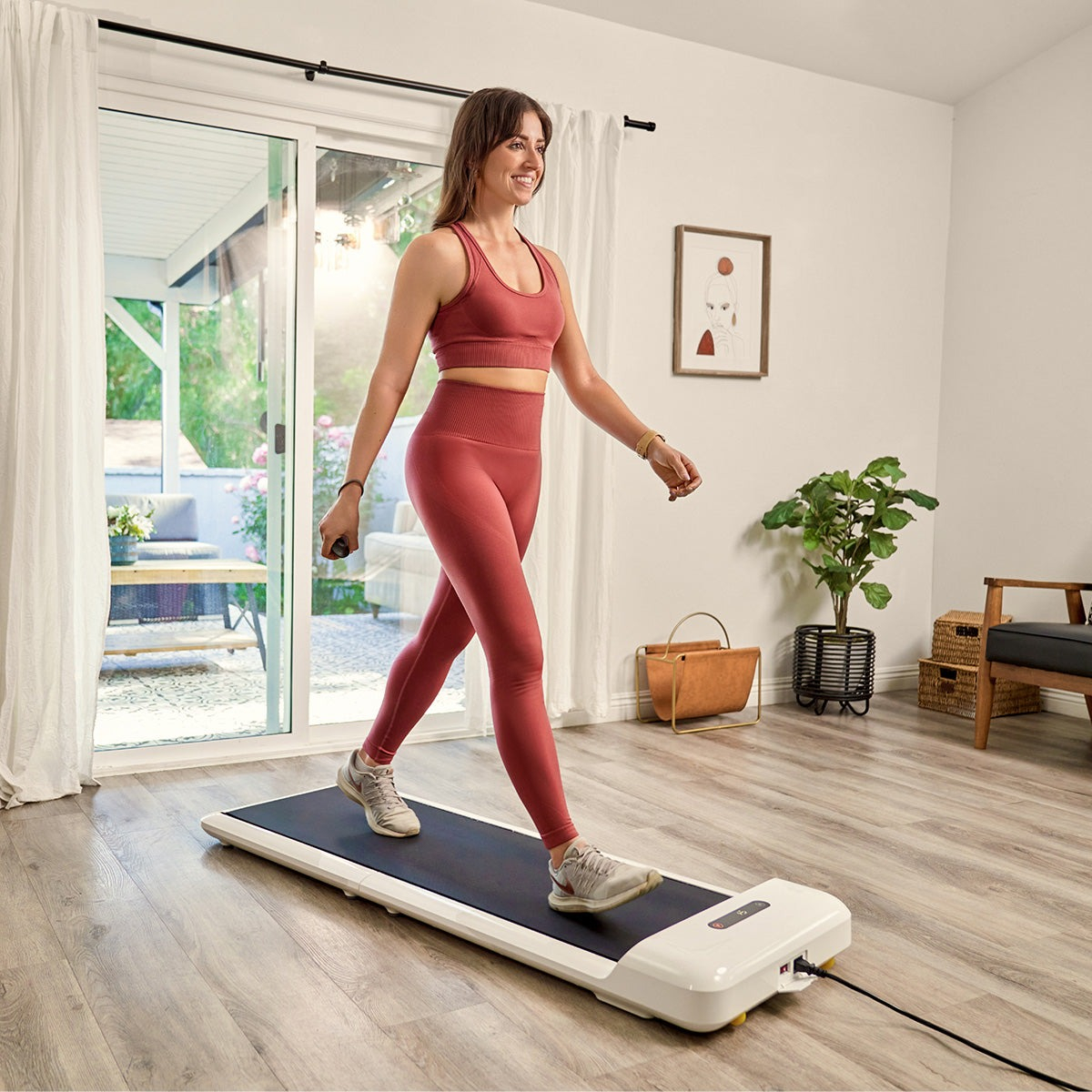 Бігова доріжка KingSmith C2 Walkingpad White (WPS1F_WHITE)фото4