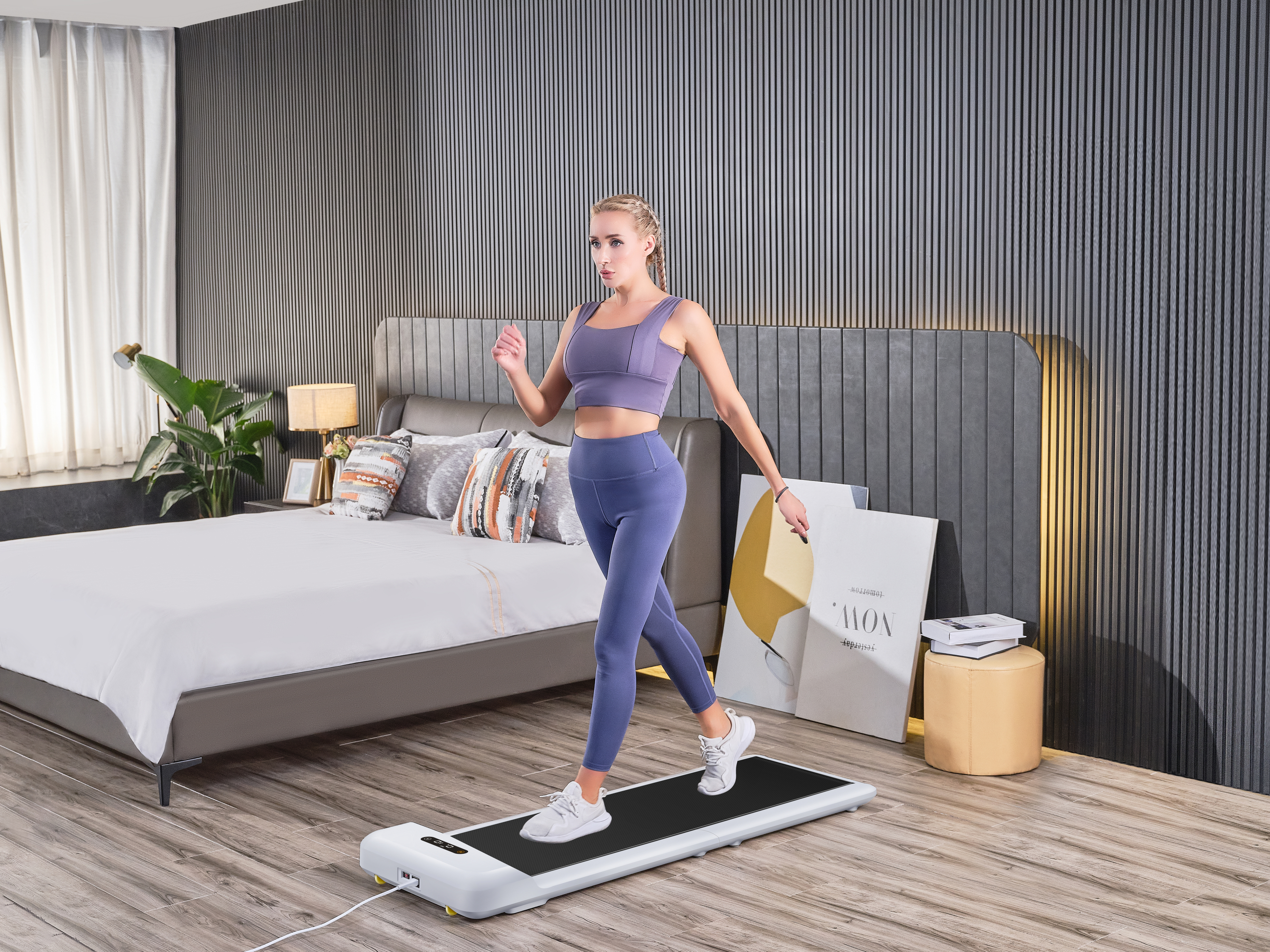 Бігова доріжка KingSmith C2 Walkingpad White (WPS1F_WHITE)фото5