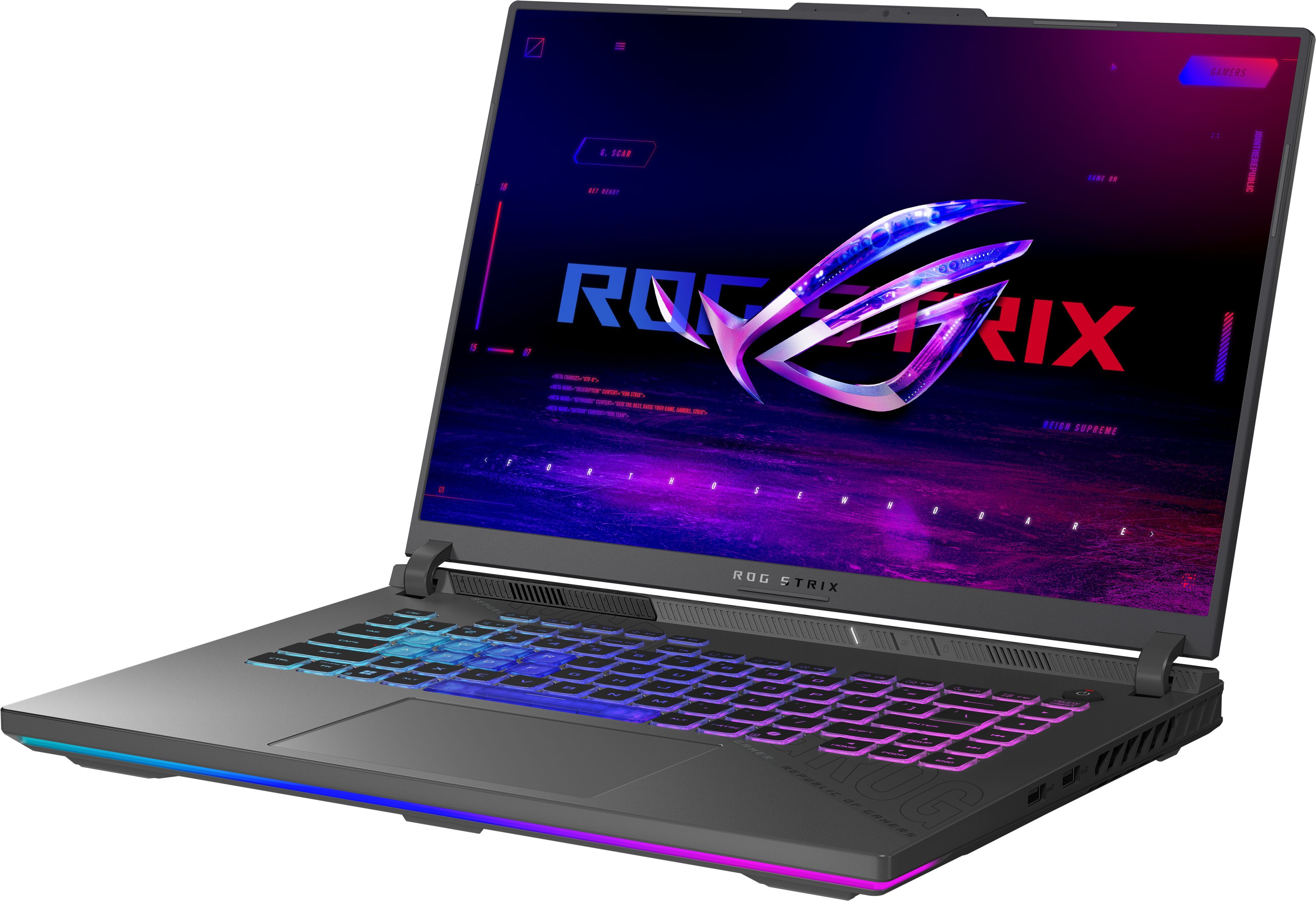 Ноутбук ASUS ROG Strix G16 G614PH-RV058 Eclipse Gray (90NR0KX7-M002L0)фото3