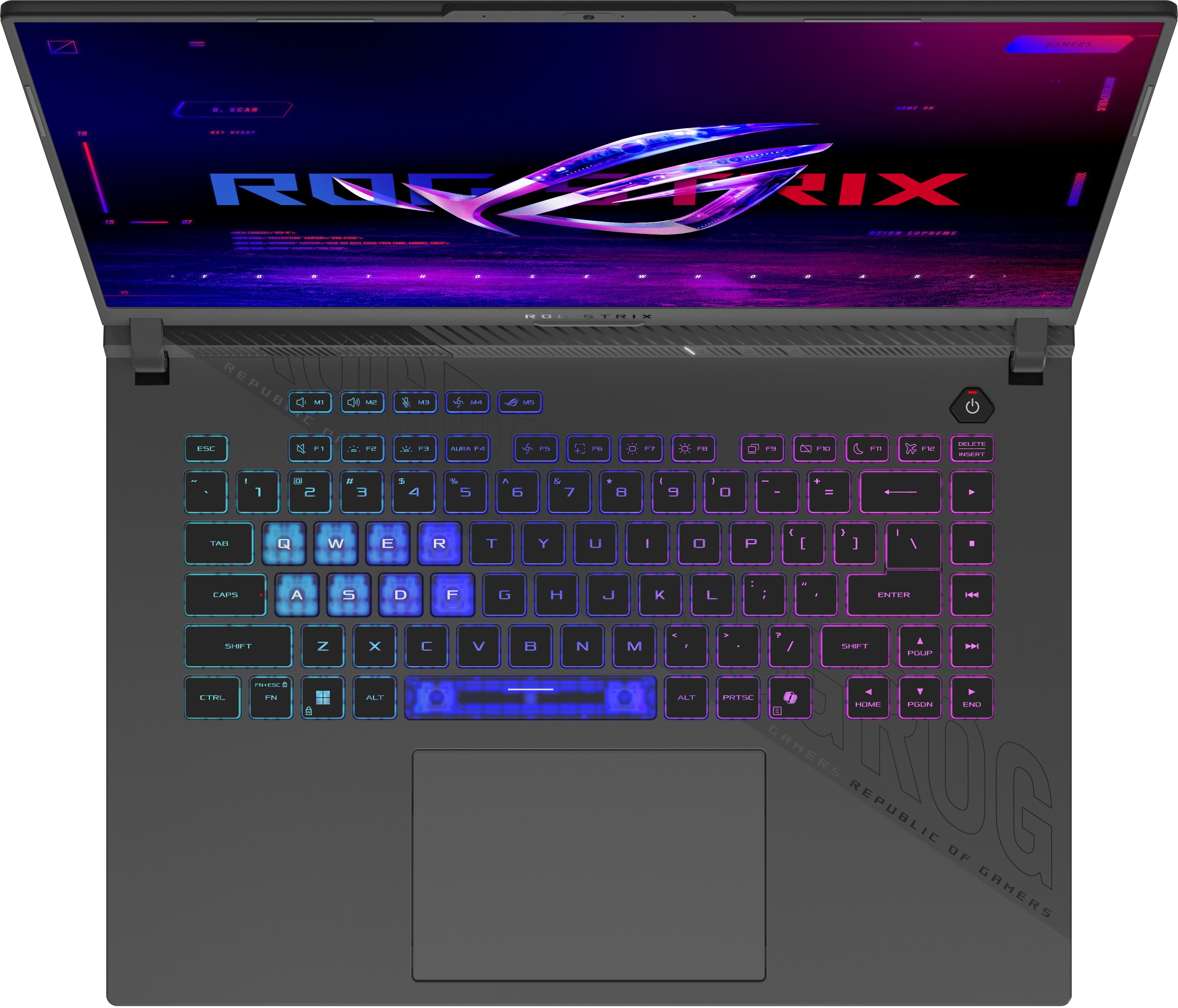Ноутбук ASUS ROG Strix G16 G614PH-RV058 Eclipse Gray (90NR0KX7-M002L0)фото6