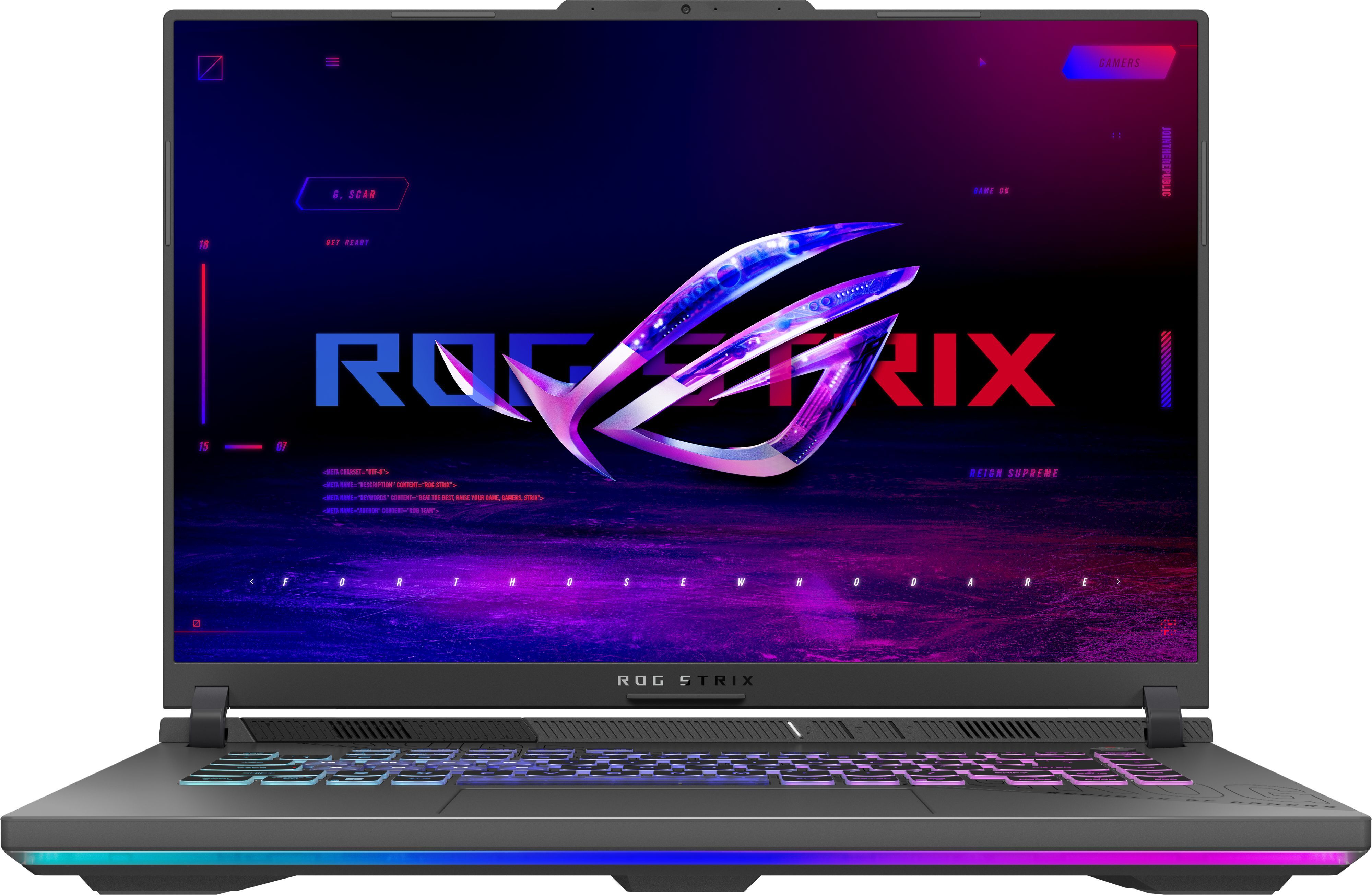Ноутбук ASUS ROG Strix G16 G614PH-RV058 Eclipse Gray (90NR0KX7-M002L0)фото5