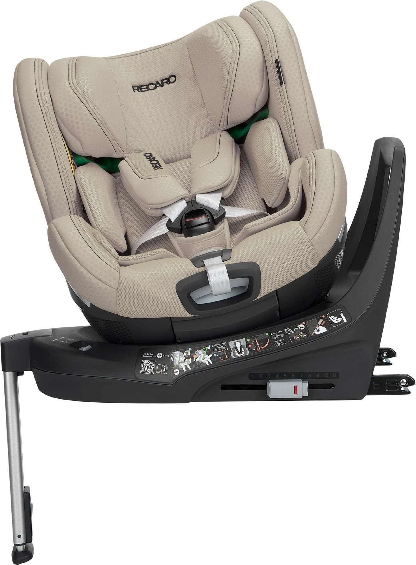 Автокресло Recaro Xenon 1 Kid Elegant Beige (B1103060) фото 2