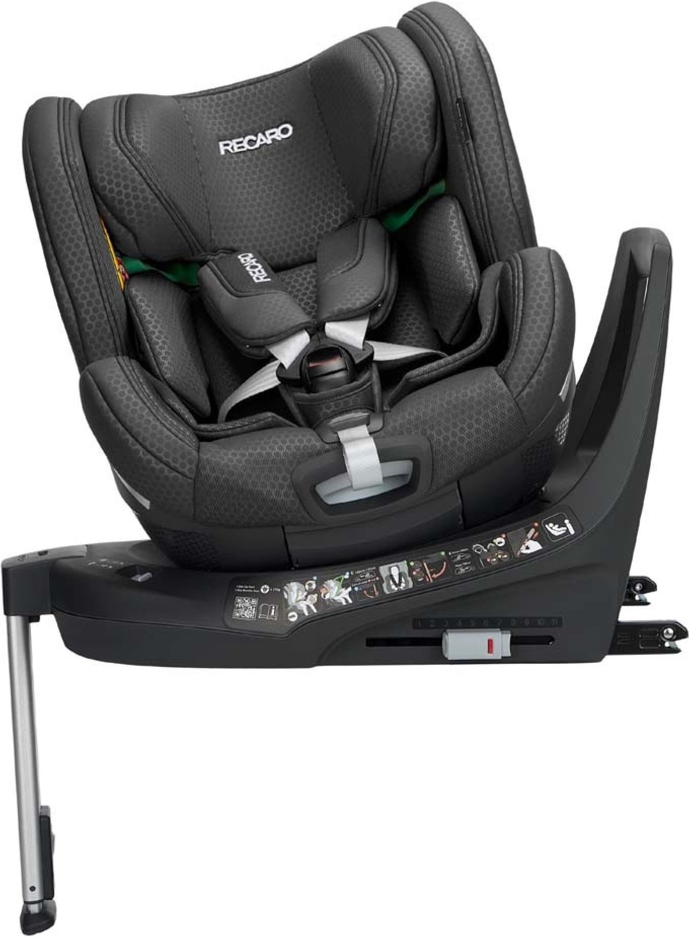 Автокресло Recaro Xenon 1 Kid Fresh Black (B1103051) фото 2