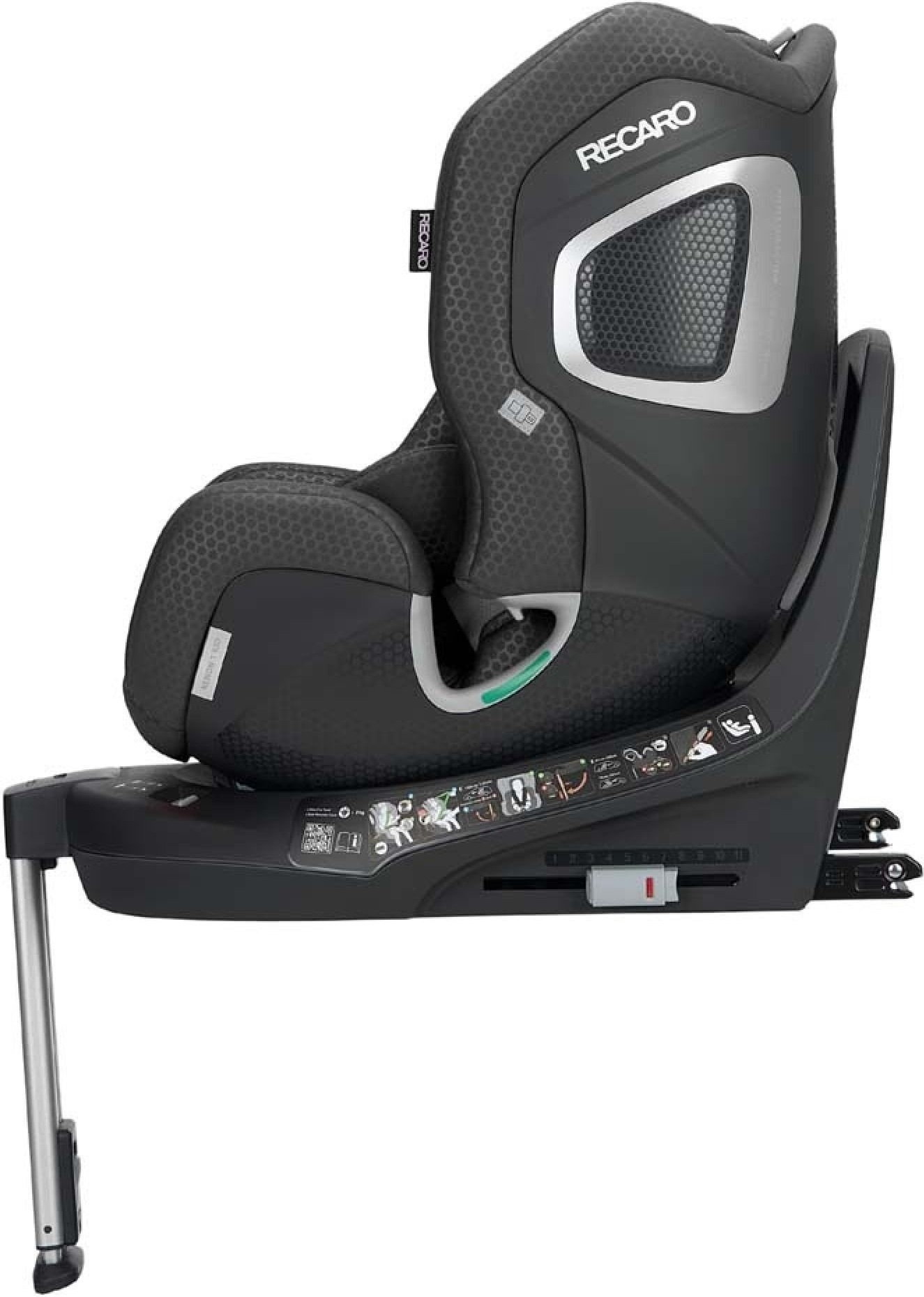 Автокресло Recaro Xenon 1 Kid Fresh Black (B1103051) фото 5