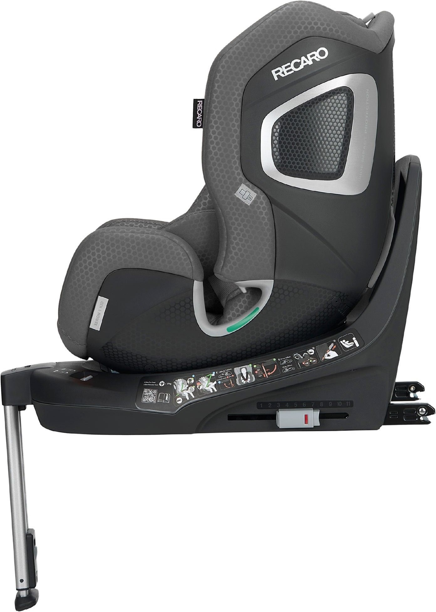 Автокресло Recaro Xenon 1 Kid Gallant Grey (B1103059) фото 5
