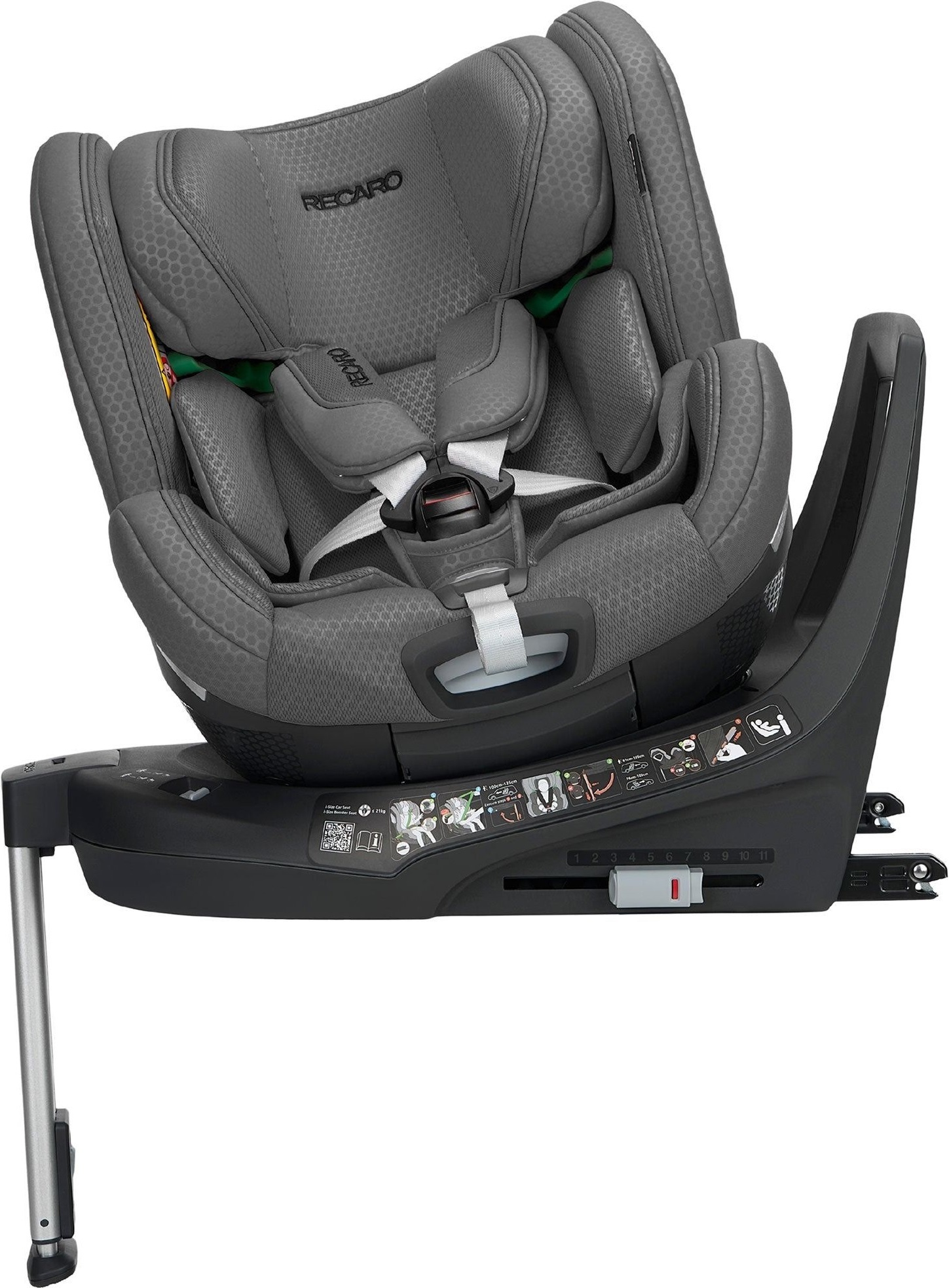Автокресло Recaro Xenon 1 Kid Gallant Grey (B1103059) фото 3