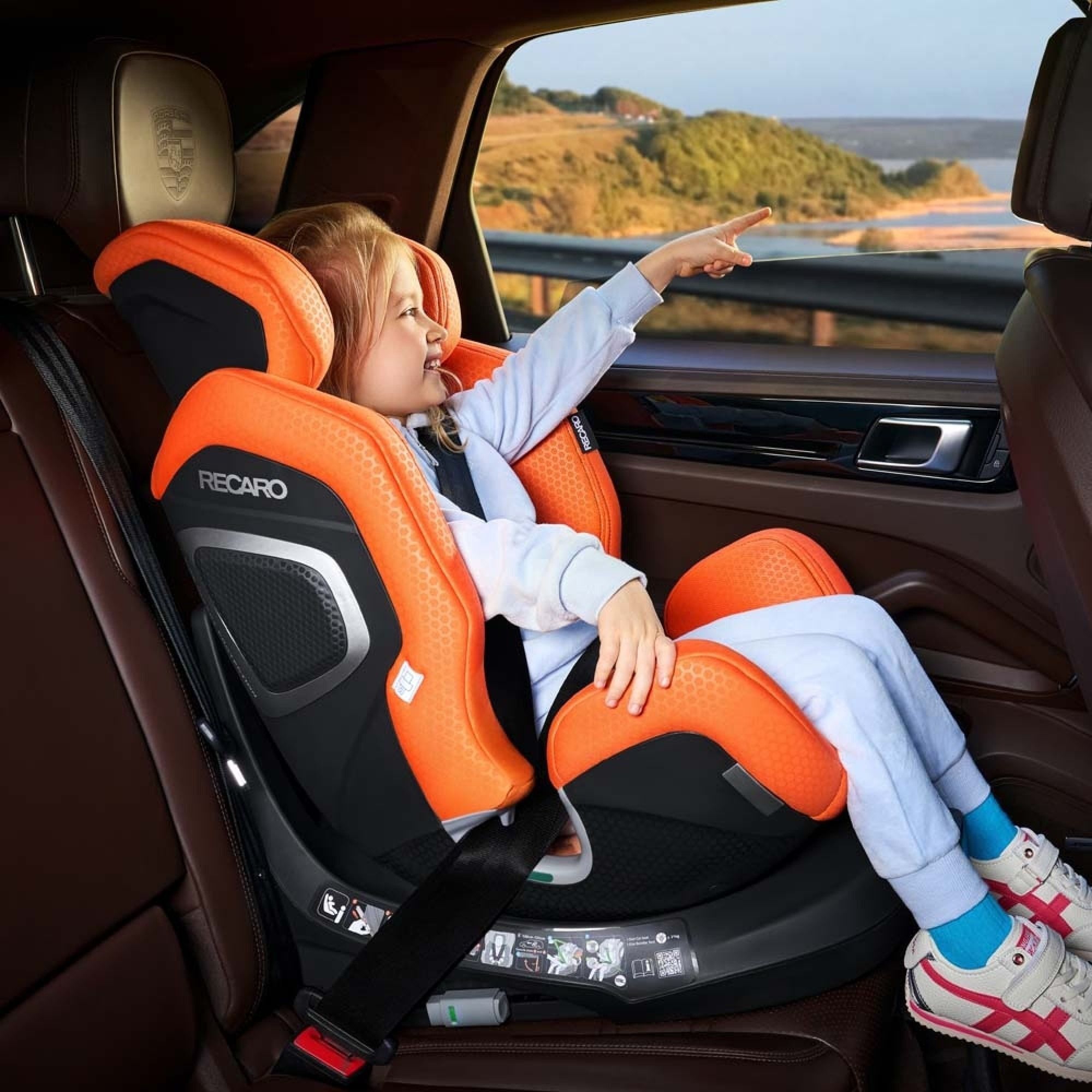 Автокресло Recaro Xenon 1 Kid Vibrant Orange (B1103053) фото 10