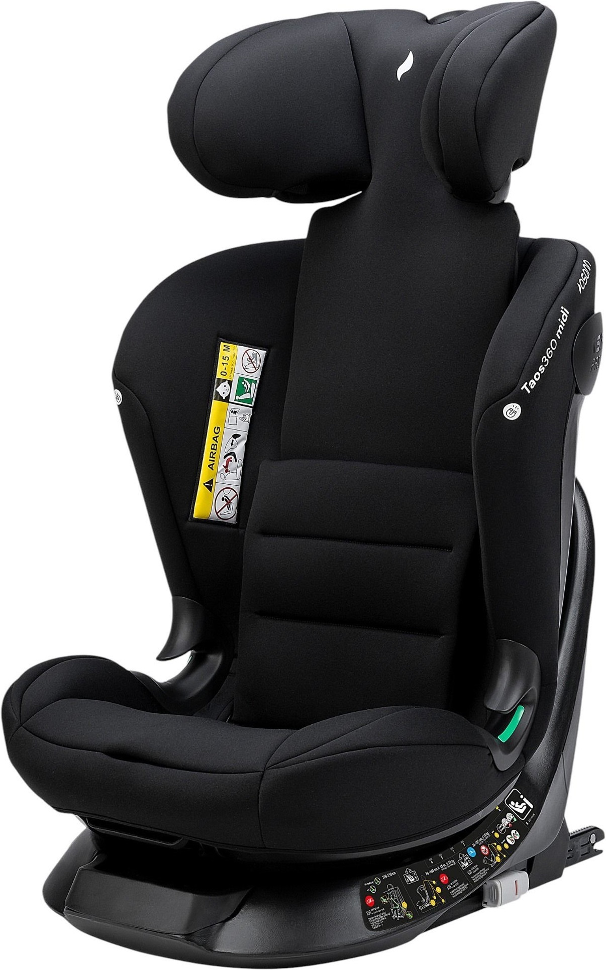 Автокрісло Osann Taos360 midi i-Size Black (102-332-05)фото13
