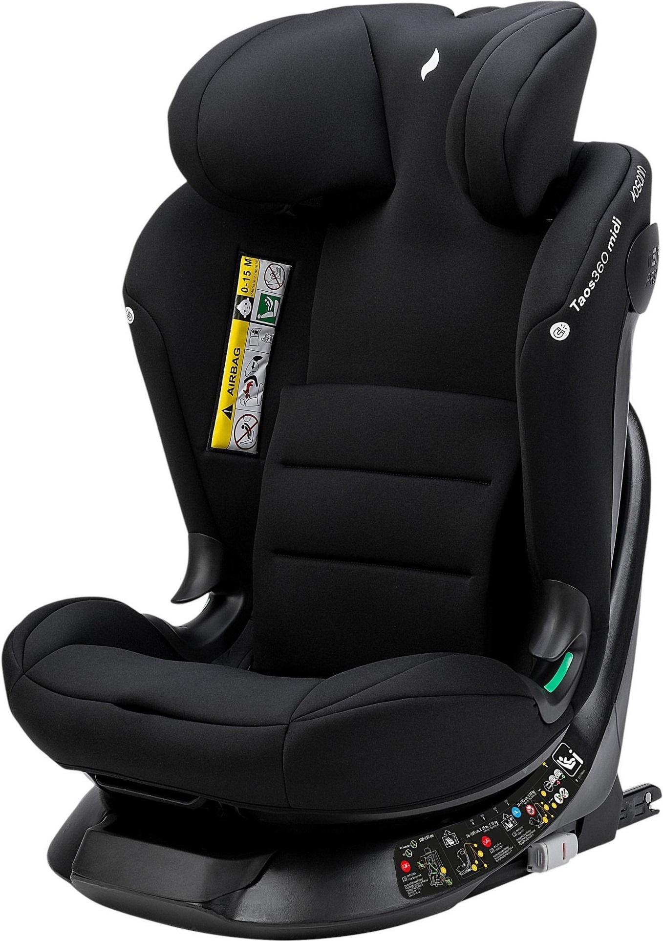 Автокрісло Osann Taos360 midi i-Size Black (102-332-05)фото11
