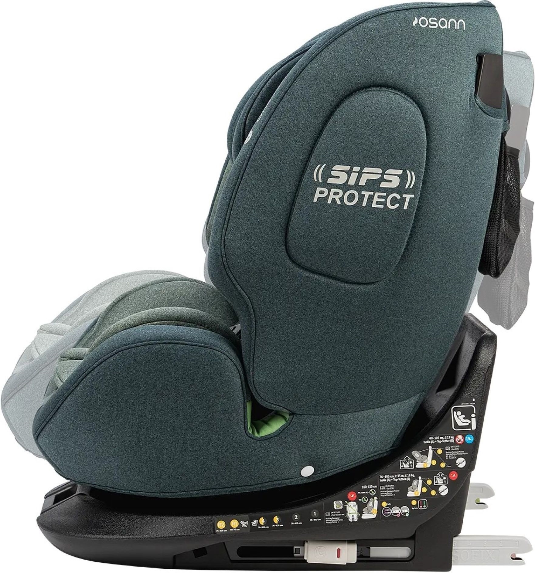 Автокресло Osann One360 i-Size Universe Green (108-301-322) фото 