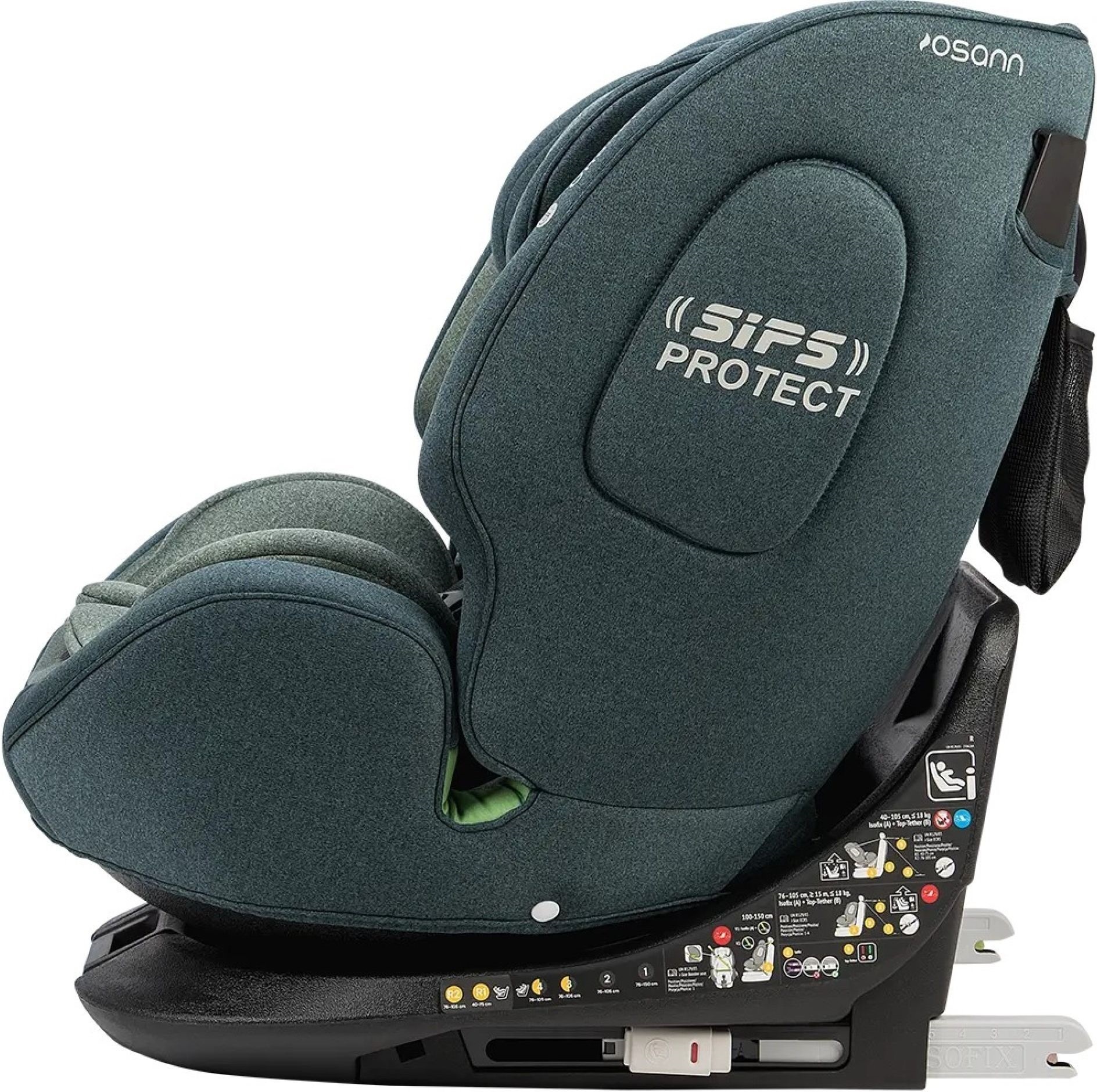 Автокресло Osann One360 i-Size Universe Green (108-301-322) фото 