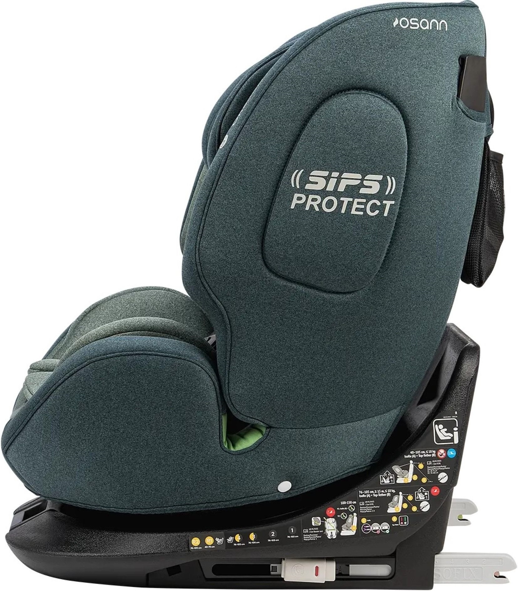 Автокресло Osann One360 i-Size Universe Green (108-301-322) фото 