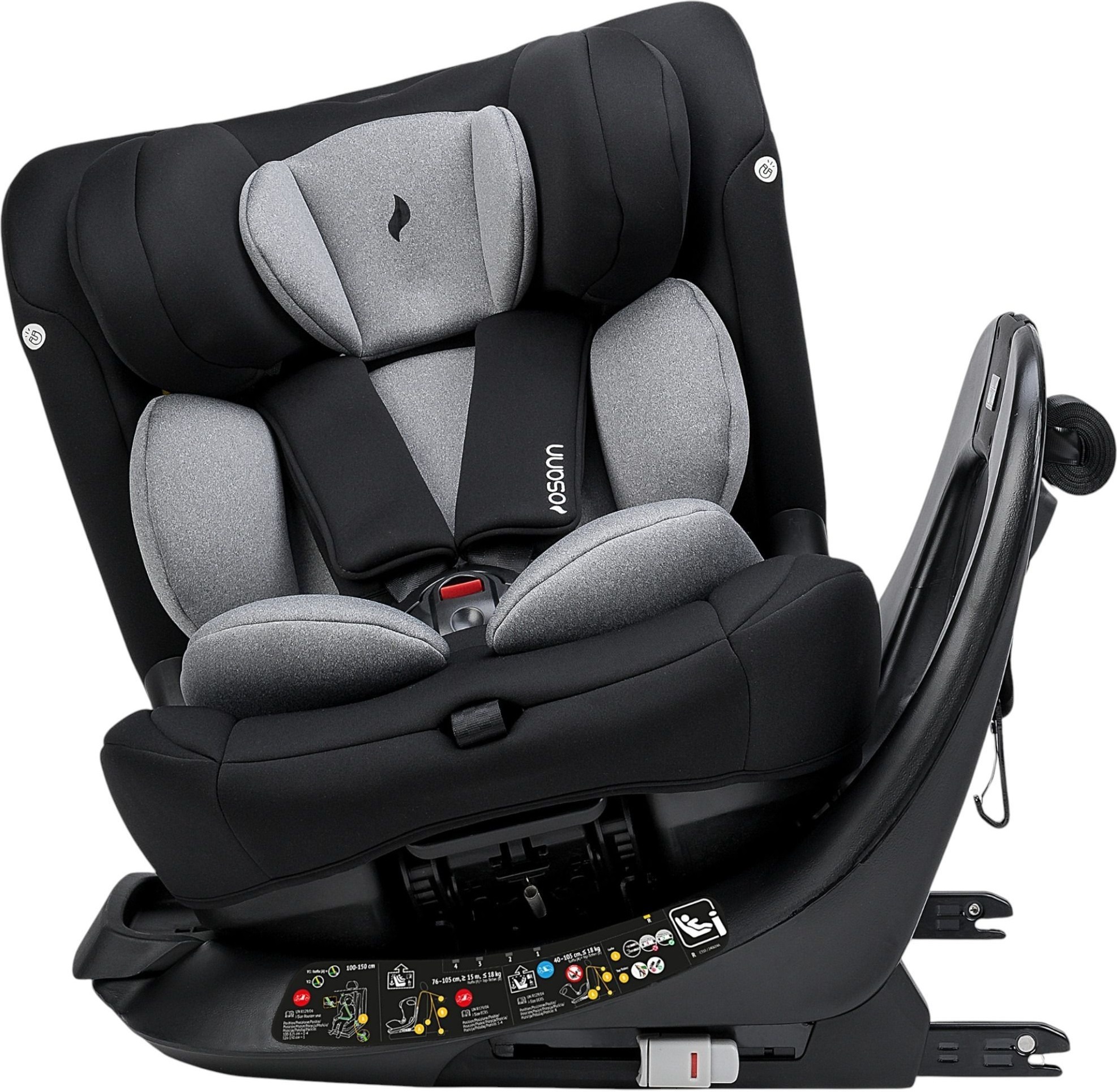 Автокрісло Osann Taos360 i-Size Grey Melange (108-331-230)фото4