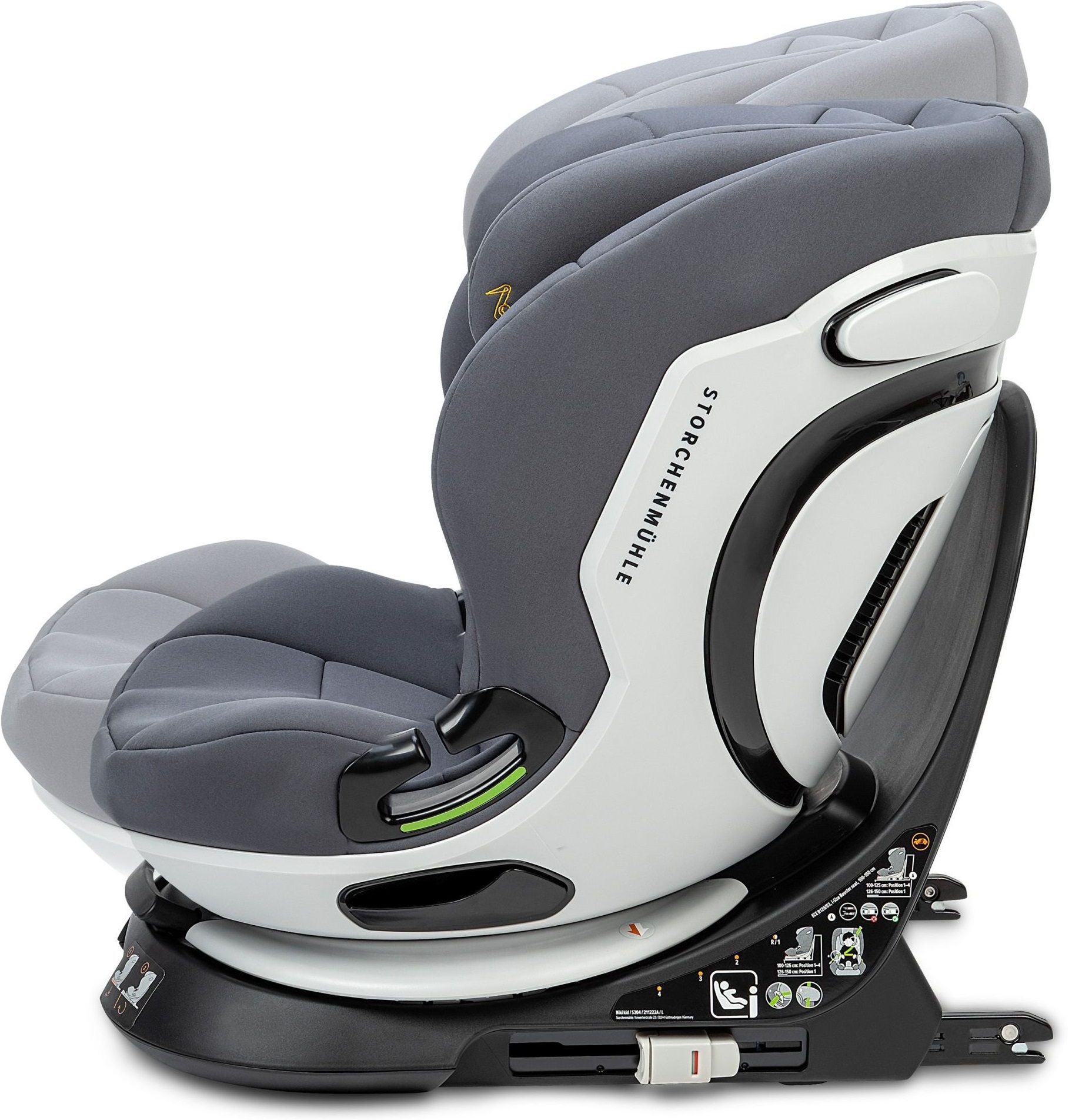 Автокрісло Storchenmuhle Niki kid i-Size Asphalt (102-265-306)фото11