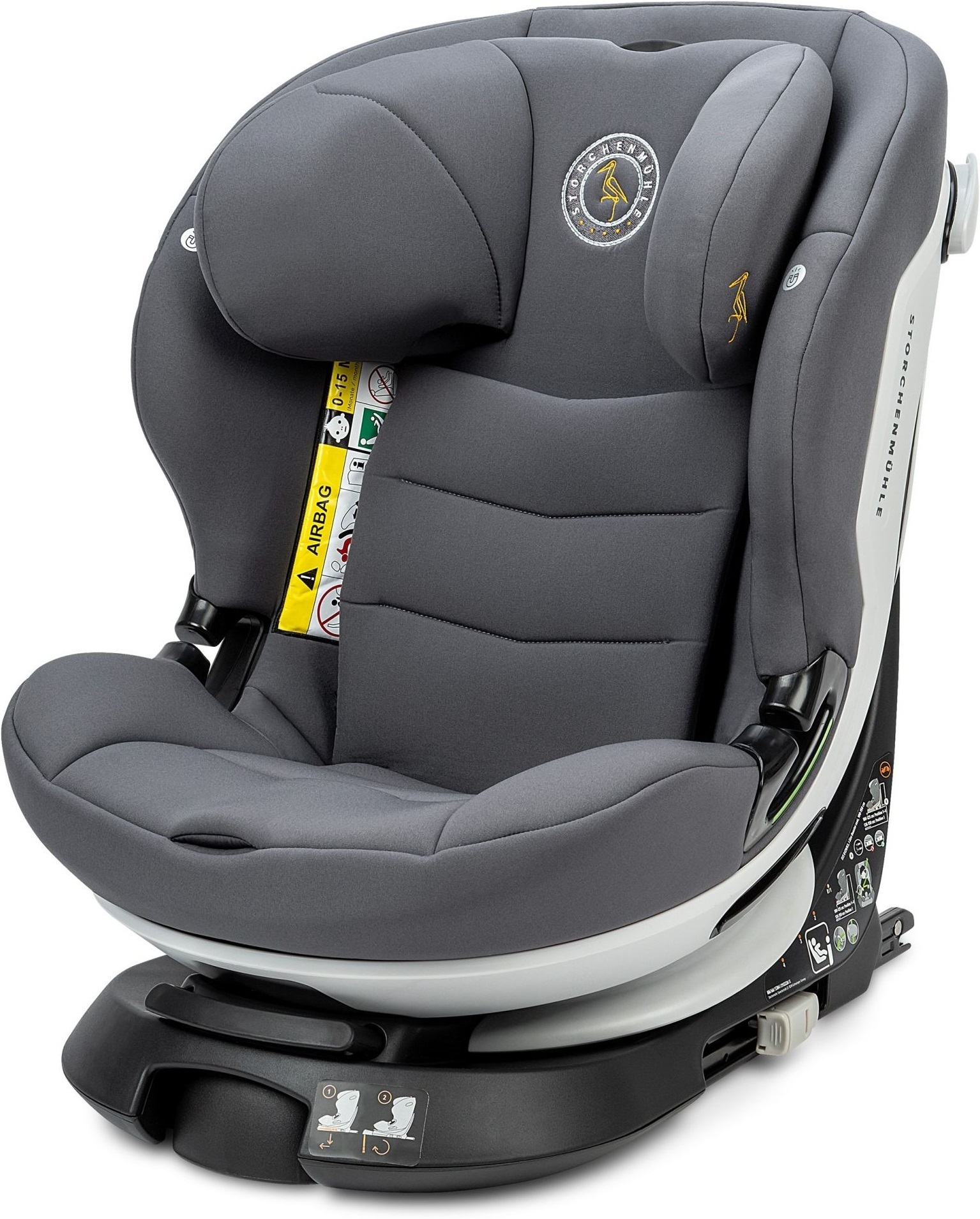 Автокрісло Storchenmuhle Niki kid i-Size Asphalt (102-265-306)фото7