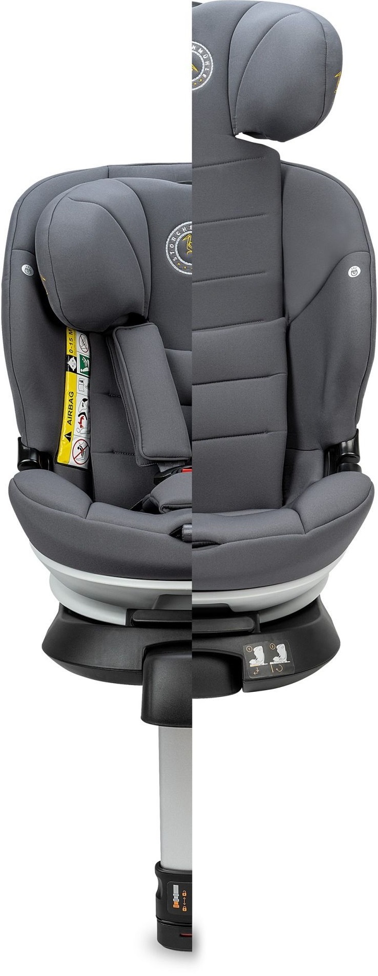 Автокрісло Storchenmuhle Niki kid i-Size Asphalt (102-265-306)фото9