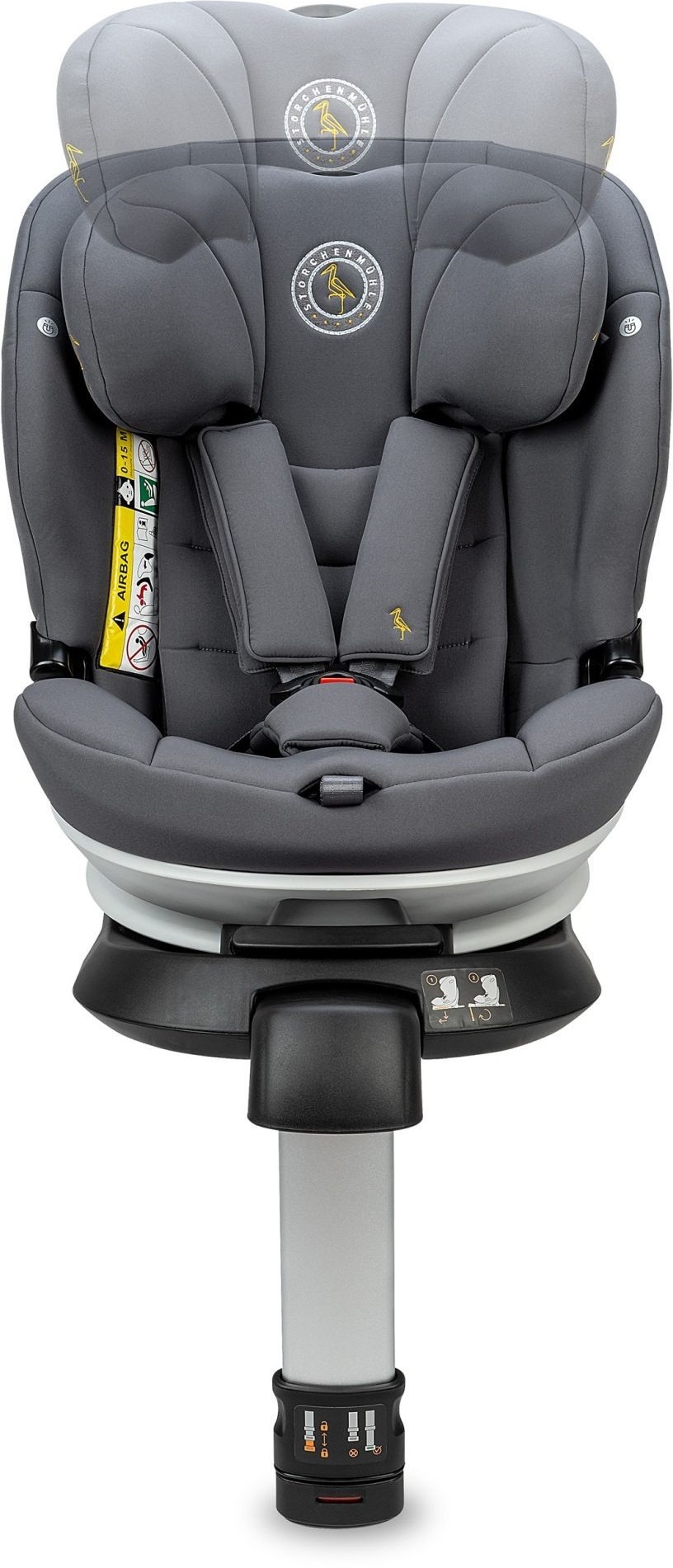 Автокрісло Storchenmuhle Niki kid i-Size Asphalt (102-265-306)фото8