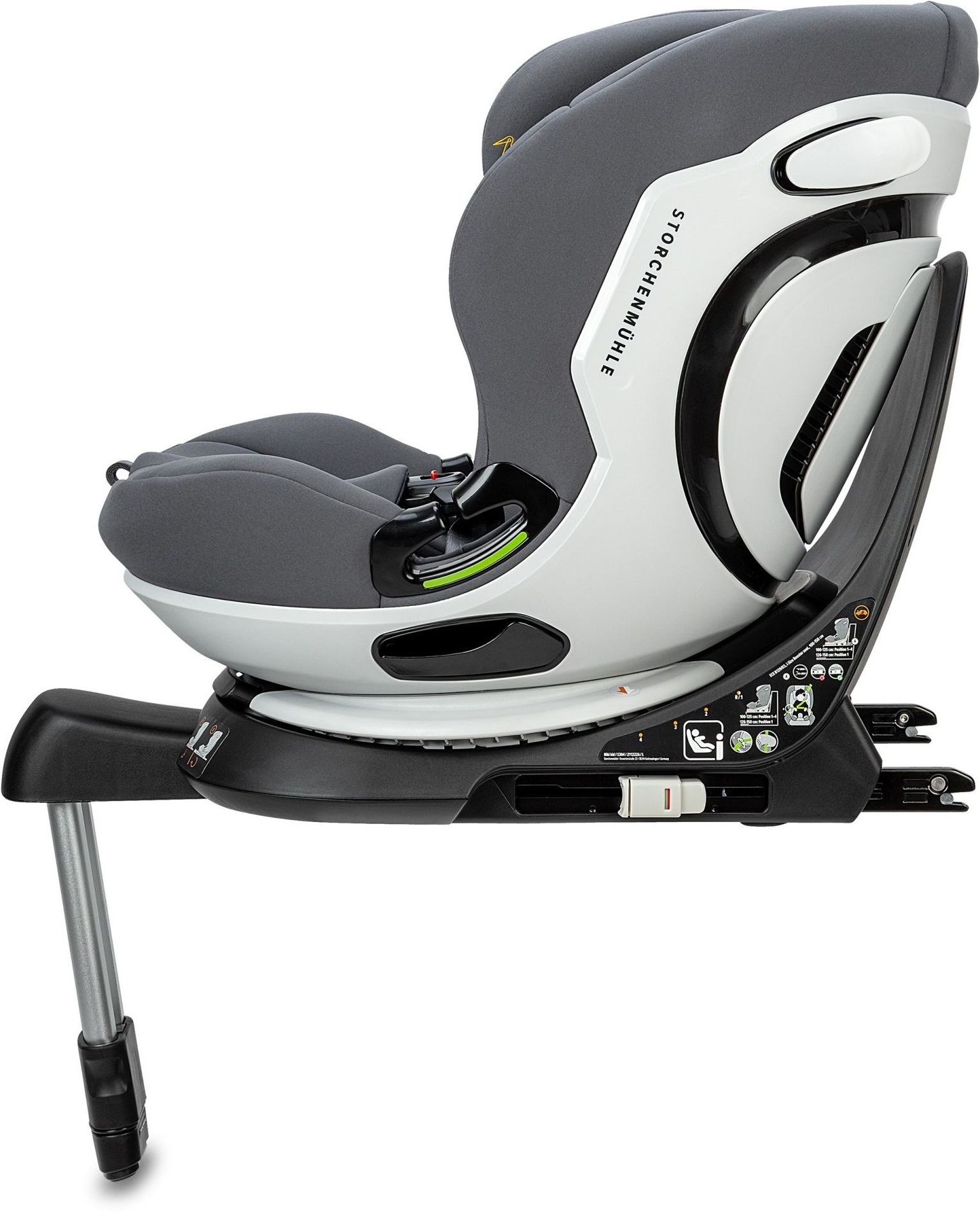 Автокрісло Storchenmuhle Niki kid i-Size Asphalt (102-265-306)фото13