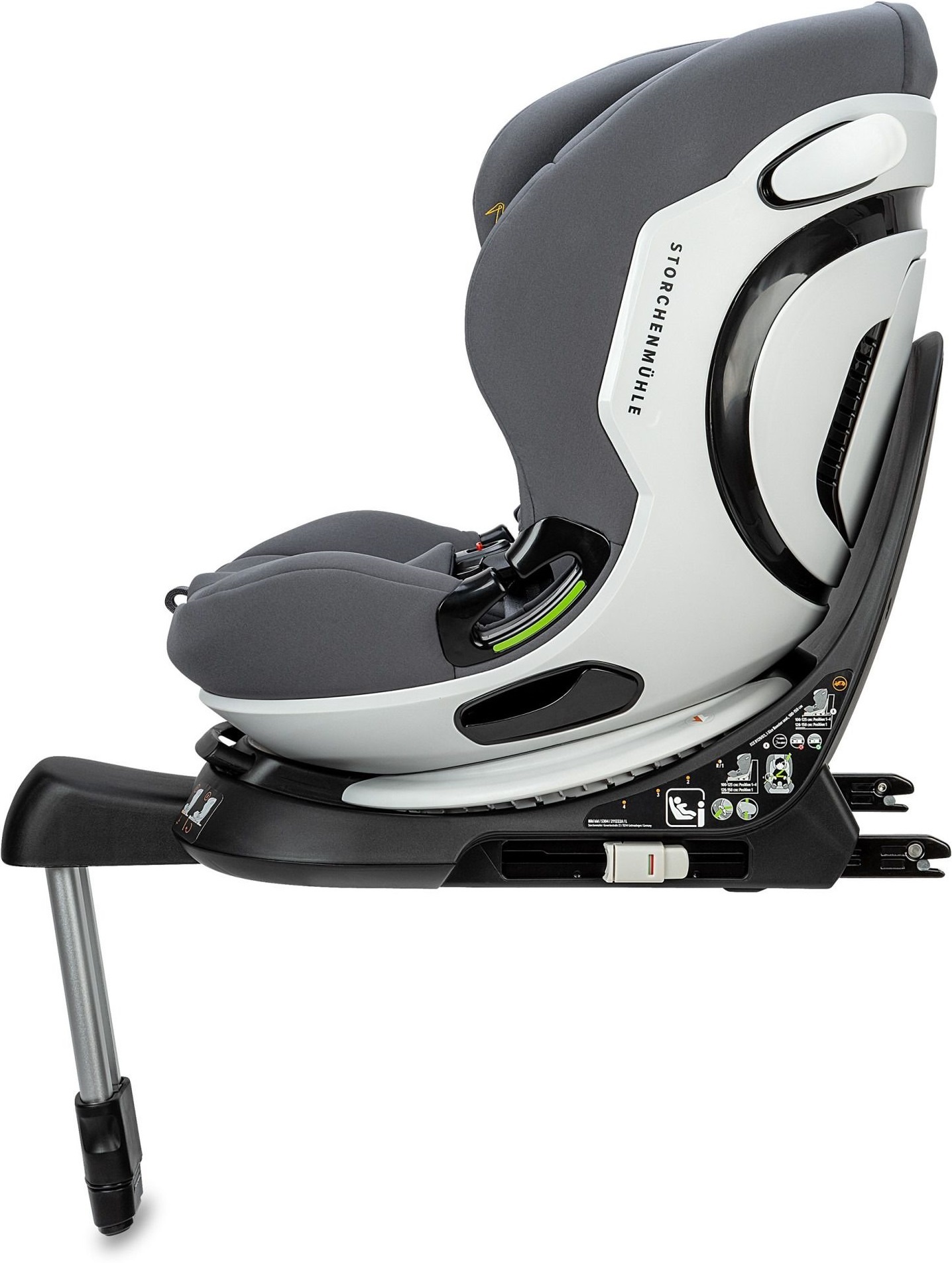 Автокрісло Storchenmuhle Niki kid i-Size Asphalt (102-265-306)фото14